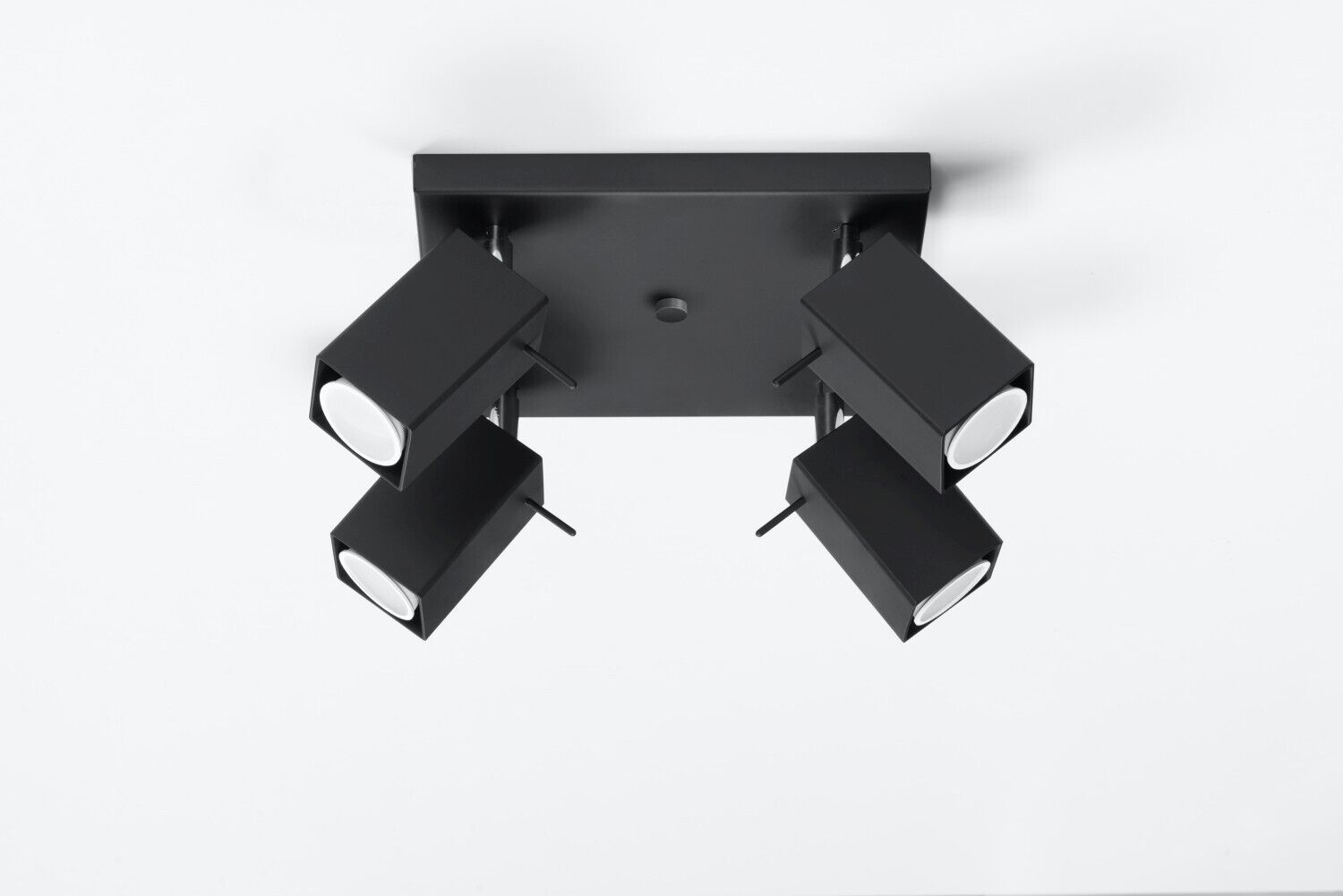 Projecteur en saillie FALERIA en noir 4-flmg