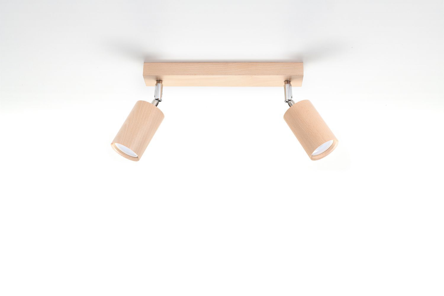 Spot de plafond confortable salon bois L:36cm 2x