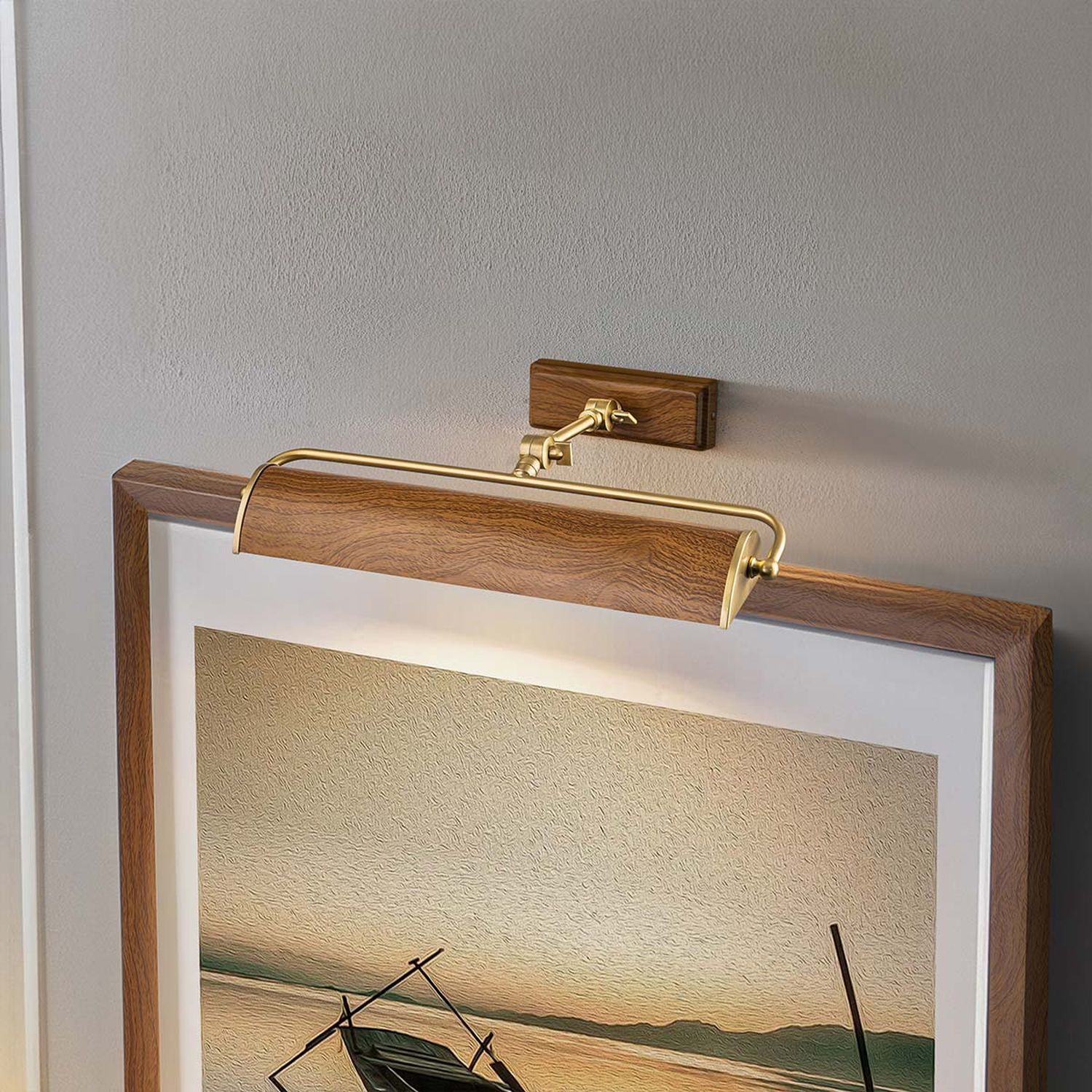 Fotorahmen, Hartholz, Gebeiztes Holz, Holz