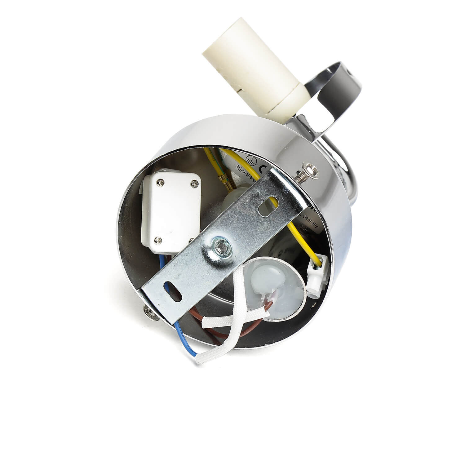 Badleuchte Togo in Silber Rolle