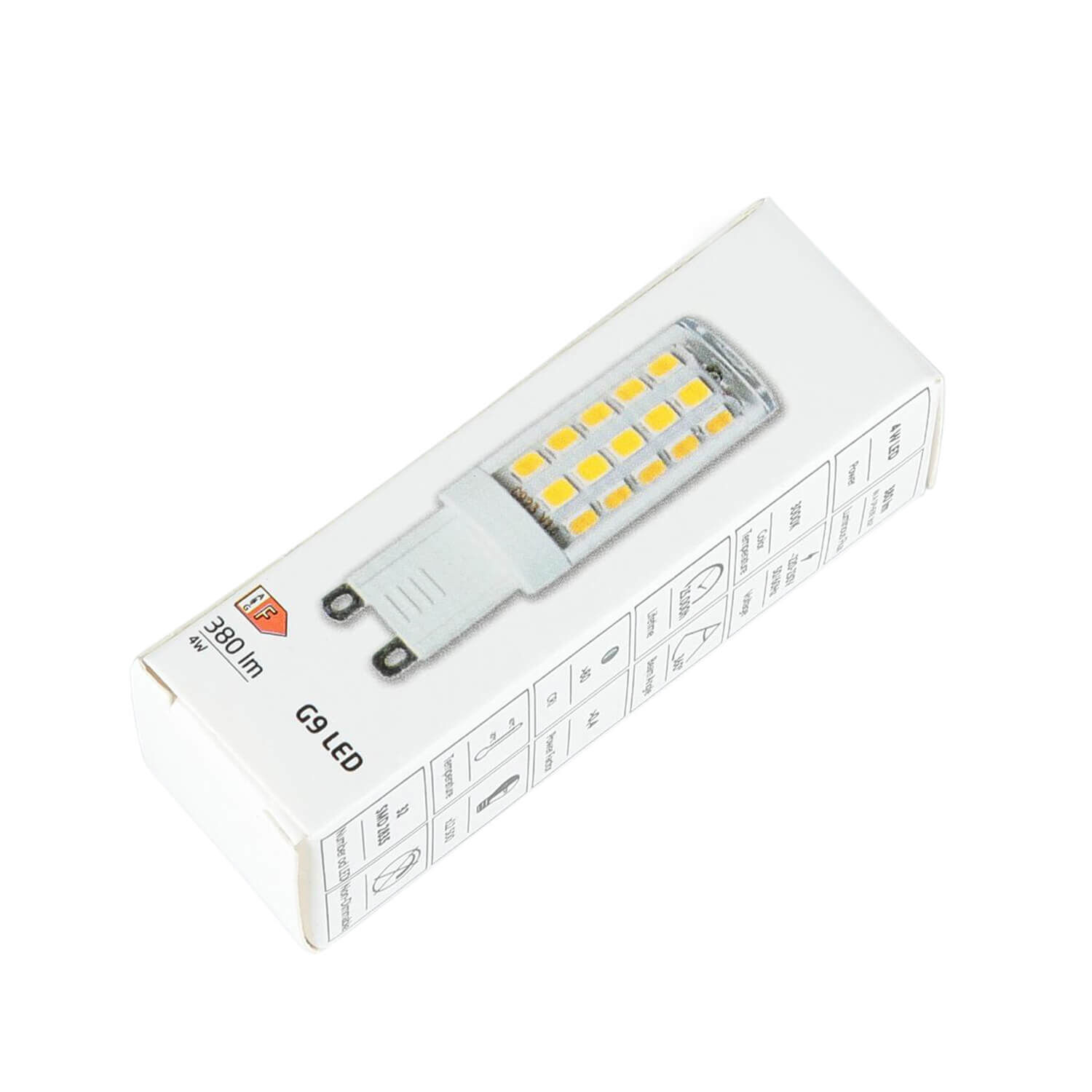 Ampoule LED G9 4 W 2900 K 410 lm culot à broches - LM102