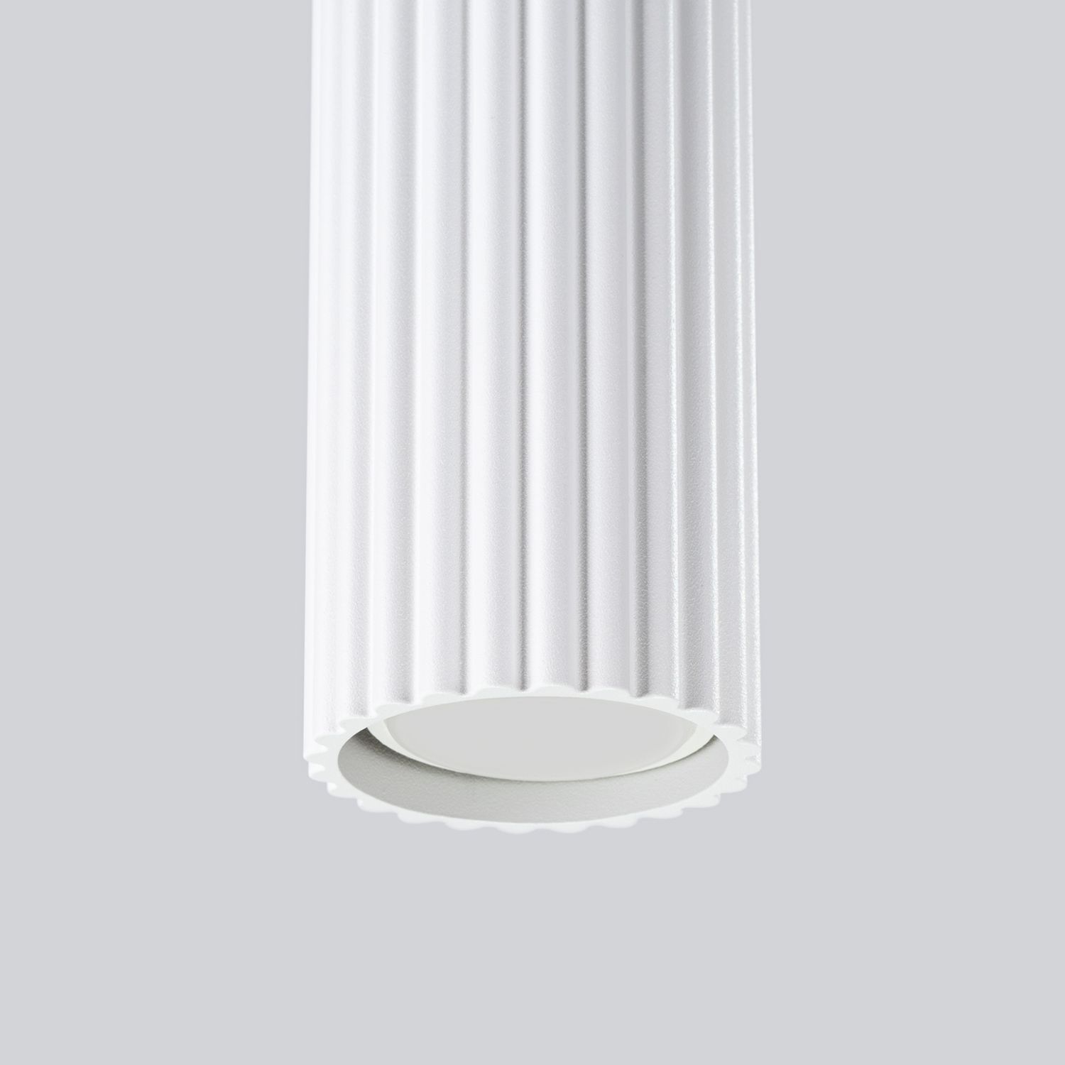 Suspension blanche Moderne en aluminium L : 30 cm 2x GU10 BERTA