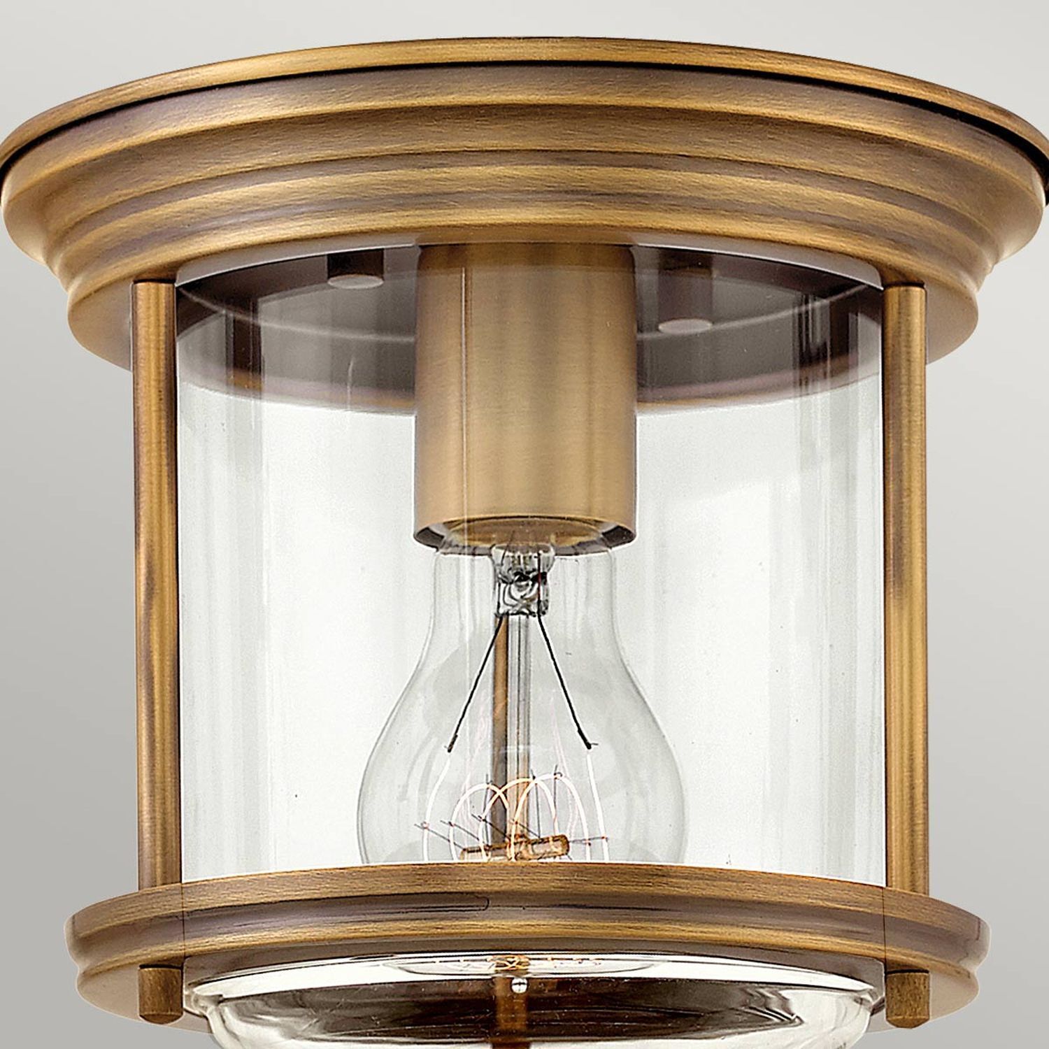 Lampe de salle de bain plafond en bronze Ø 19,6 cm rond IP44 E27