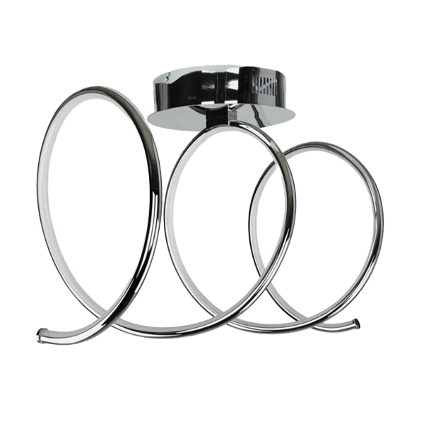 Plafonniers LED Tischdeko, Metallring, Skulptur, Dekoration, Ringe