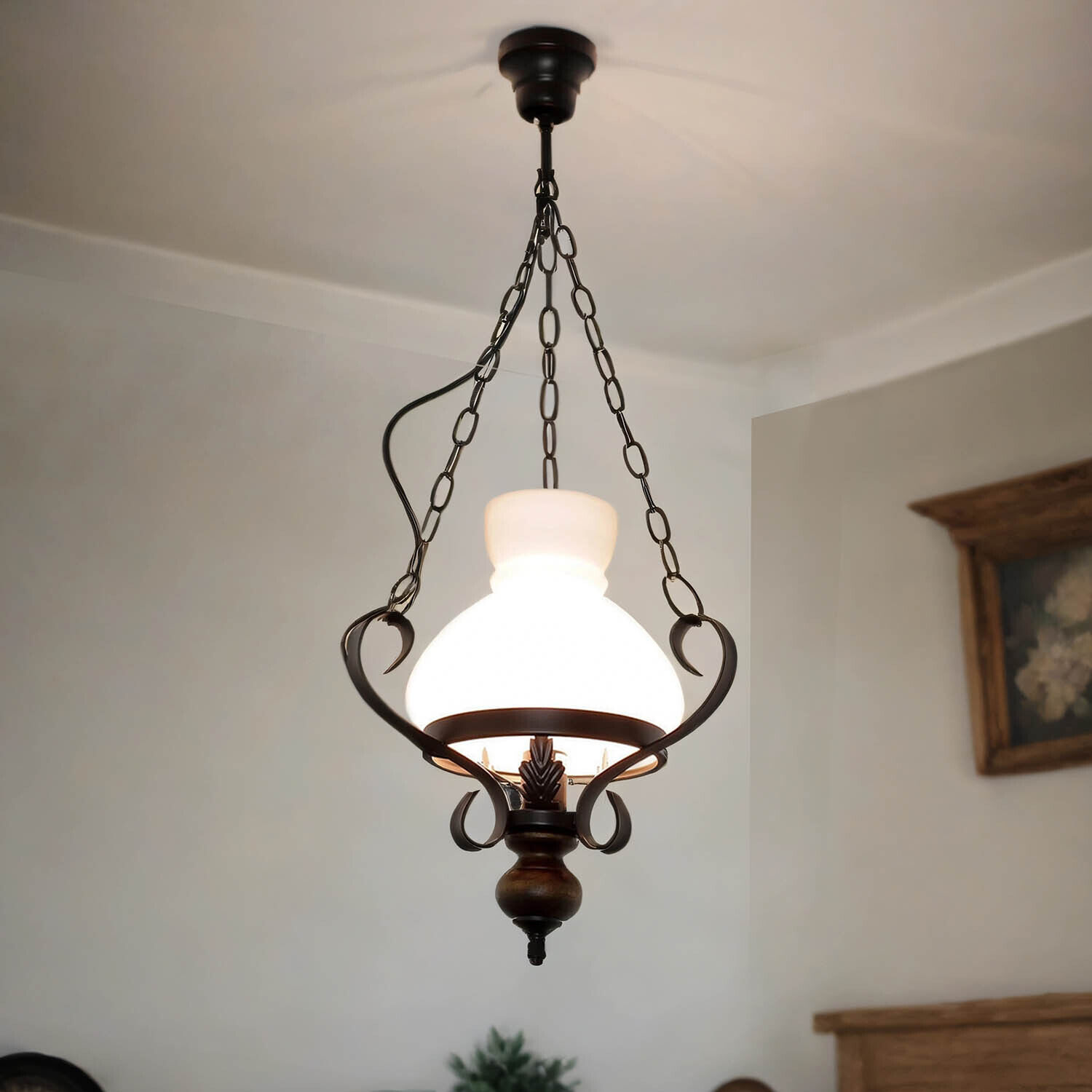 Lampe, Kronleuchter, Leuchte