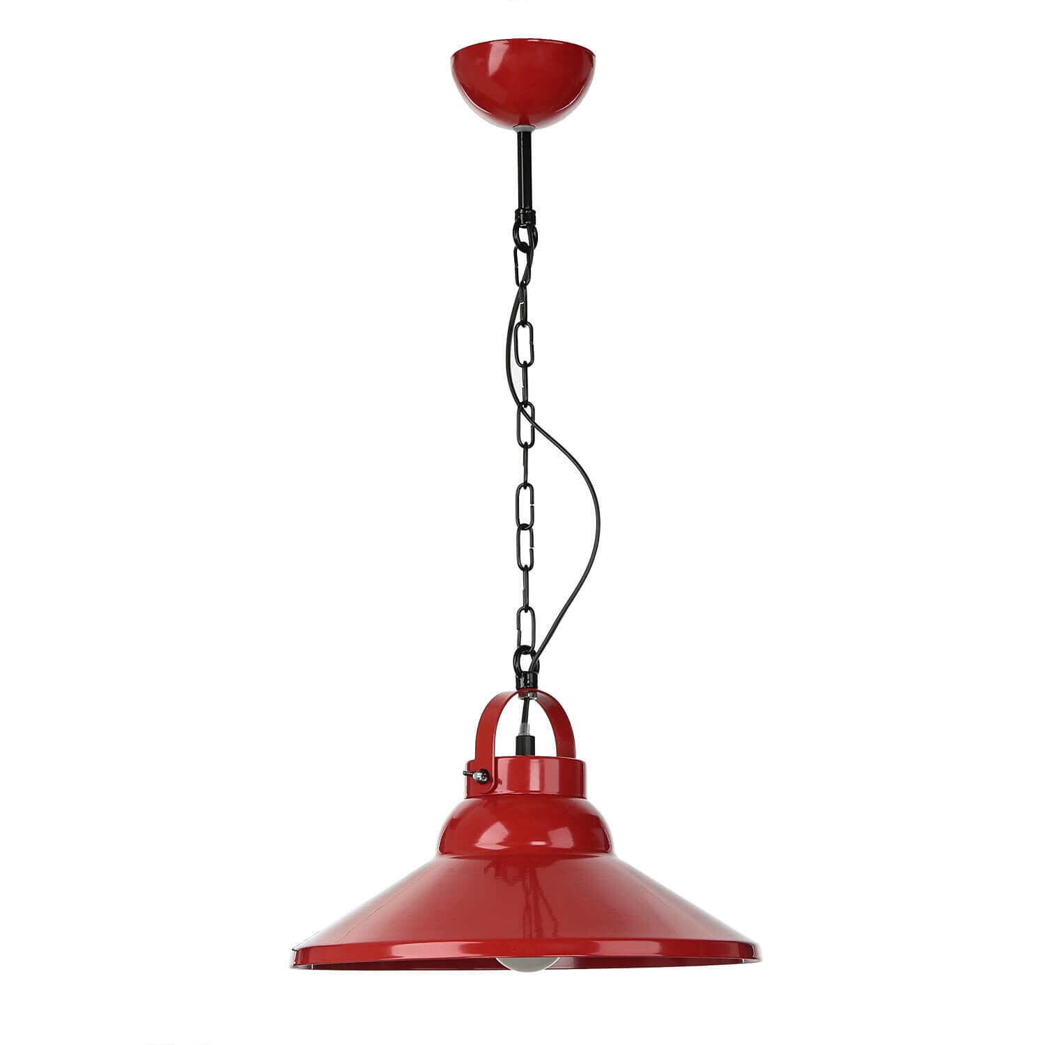 Suspension IRON en rouge