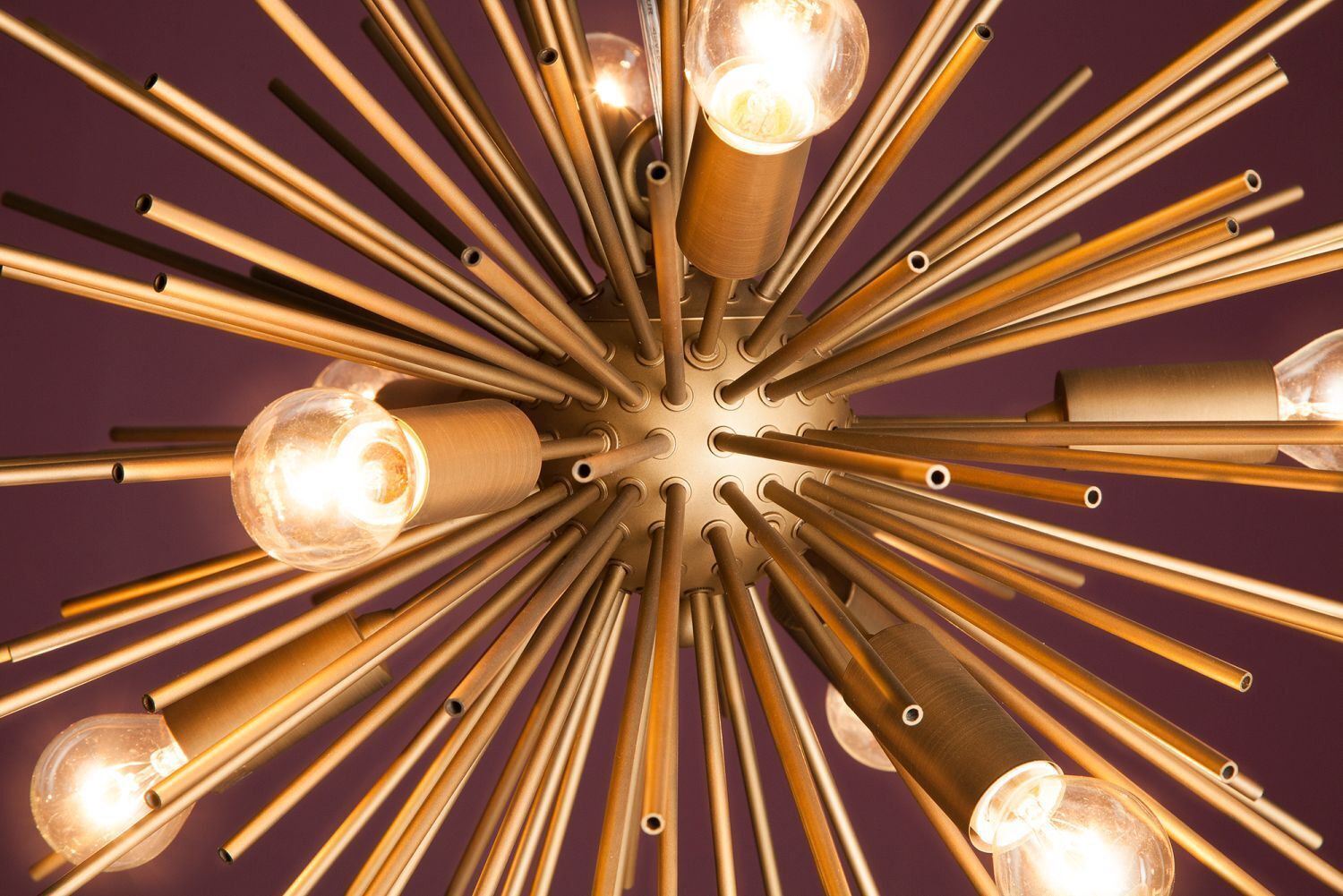 Dekorative Pendelleuchte in Gold kunstvoll ISADIA Beleuchtung, Leuchter, Lampe