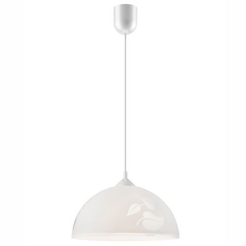 Suspension Gris Rétro ronde Table à manger Verre Lampe