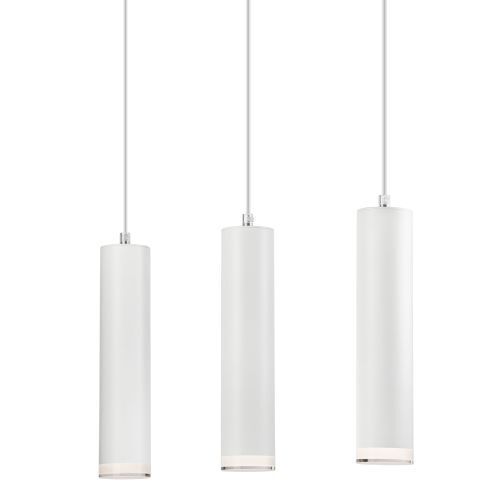 Lampe à suspendre Blanc Aluminium Moderne Lampe de table à manger