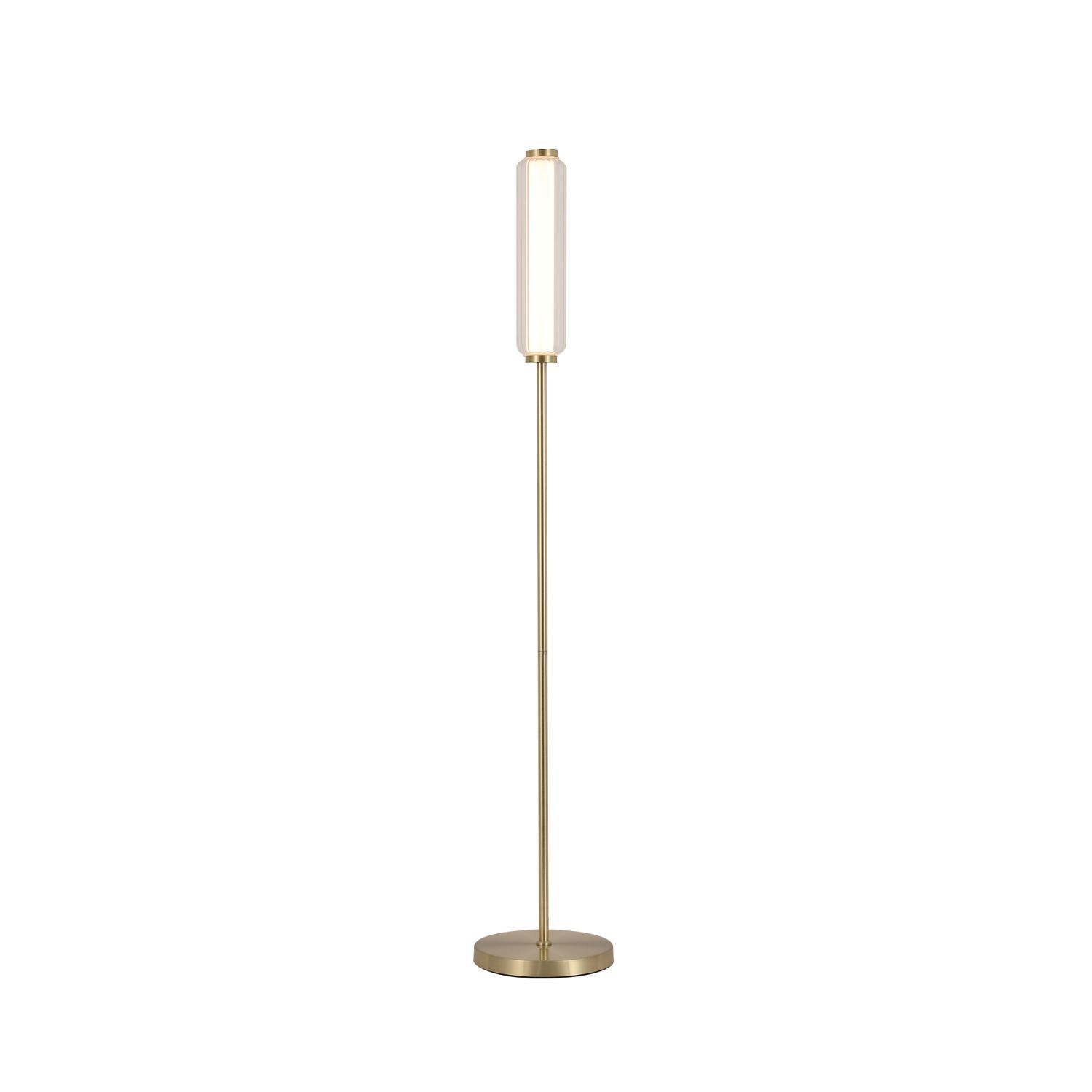 Lampadaire LED à intensité variable Verre Métal 797 lm 127 cm 10 W