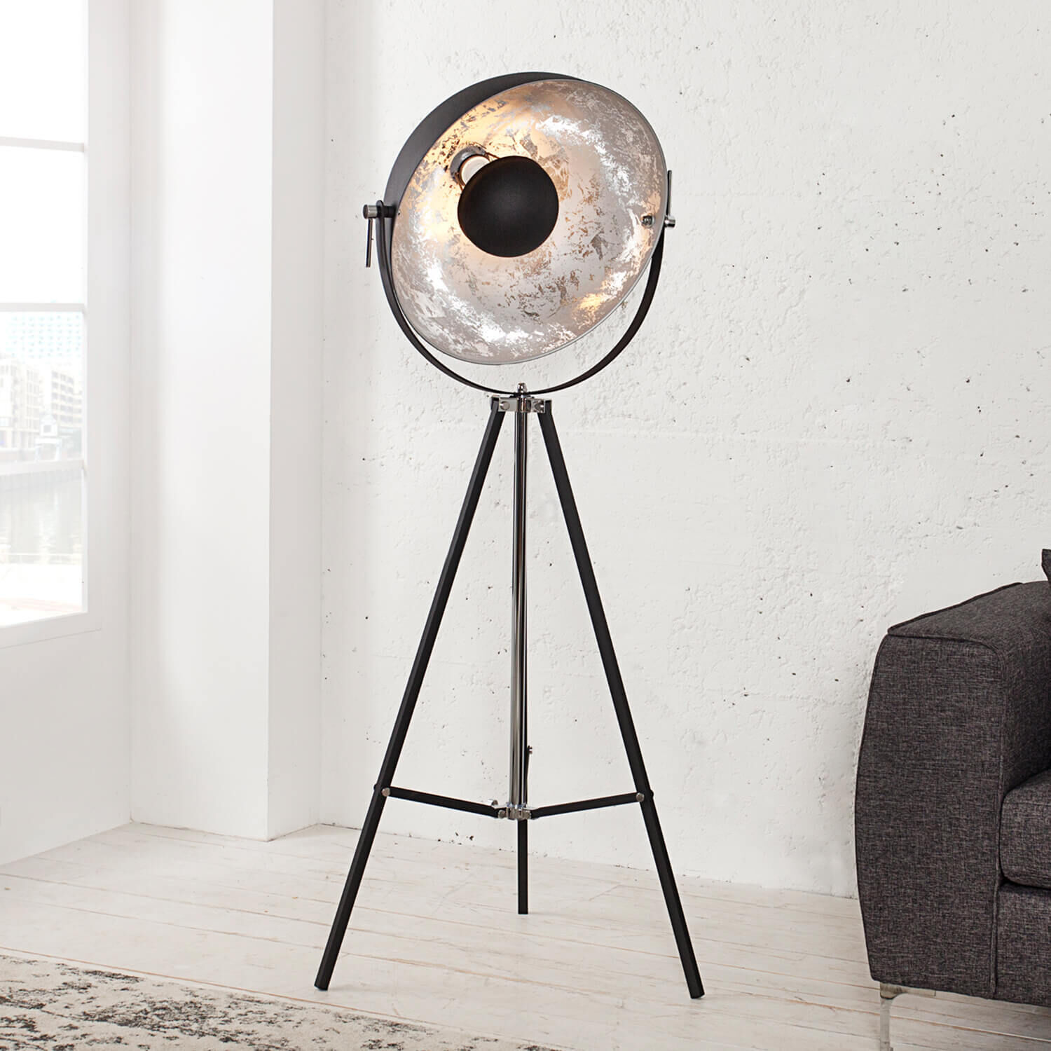 Exceptionnel lampadaire noir mobile Exceptionnel lampadaire noir mobile