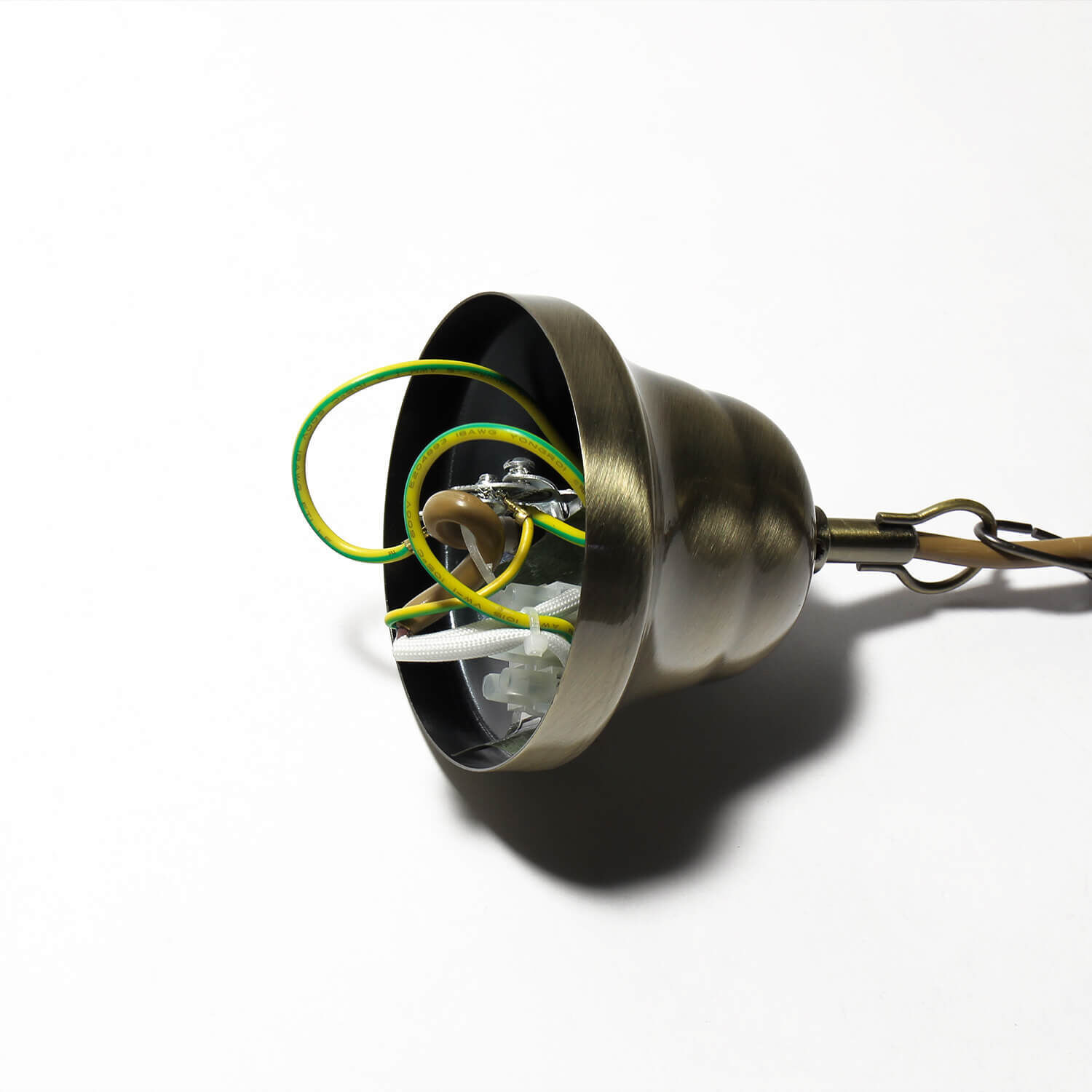 Suspension Art Nouveau Sudan en optique laiton Beleuchtung, Licht, Elektronik, GEFÜHRT