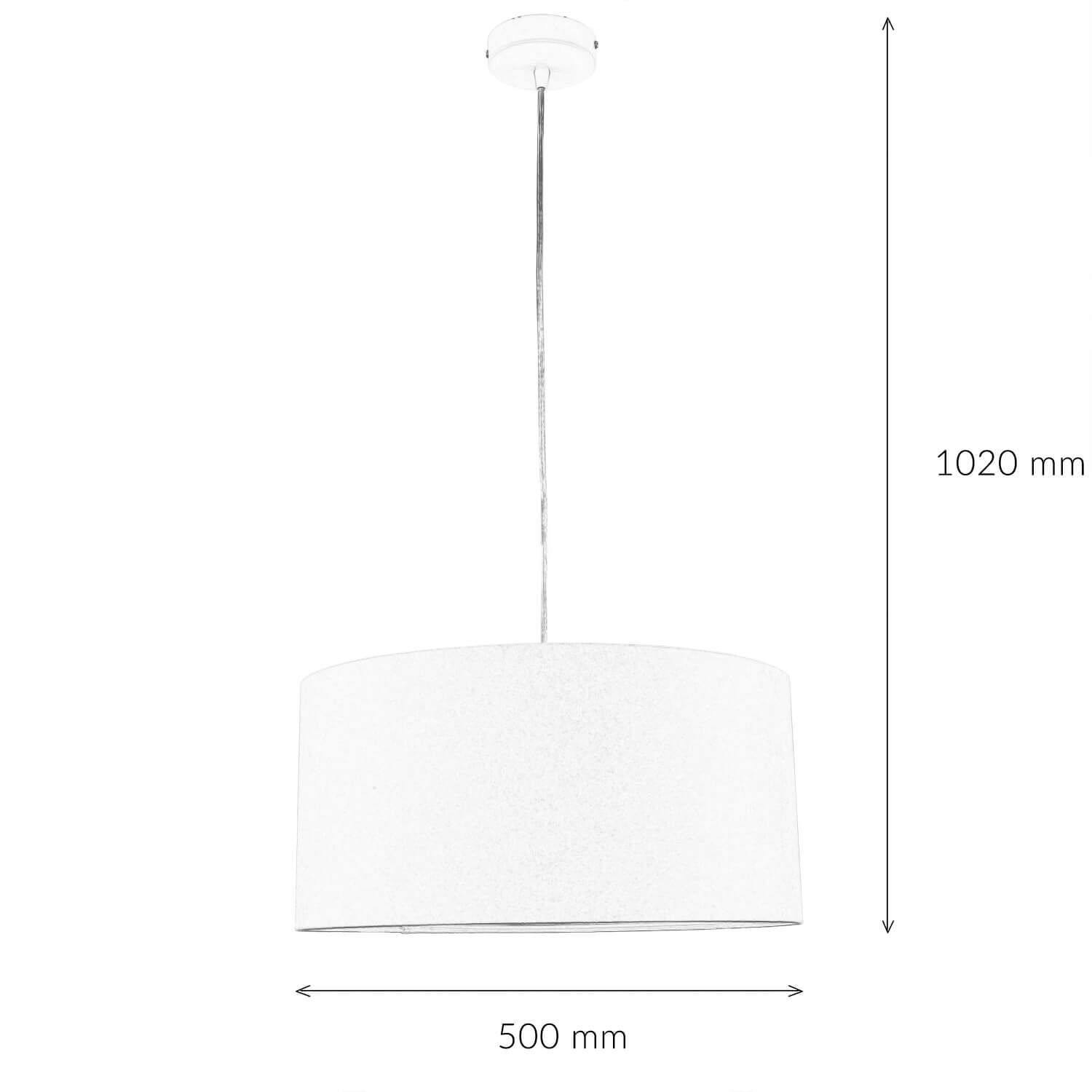 Lampe à suspendre Salle à manger Beige Or Salon Lampe