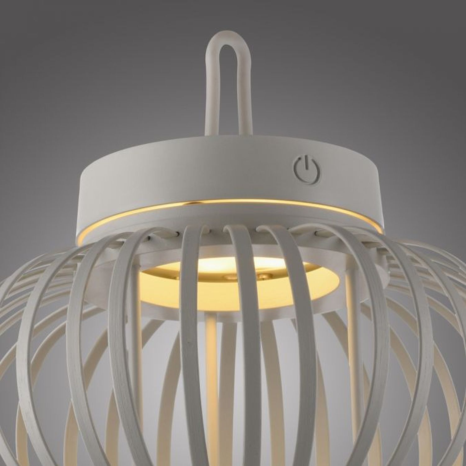 Lampe de table LED rechargeable Dimmer Touch 22 cm IP44 2 W Greige Beleuchtung, Lampe, Leuchte