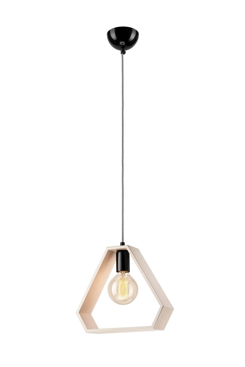 Lampe à suspendre LIA Noir Bois Salle à manger Lampe