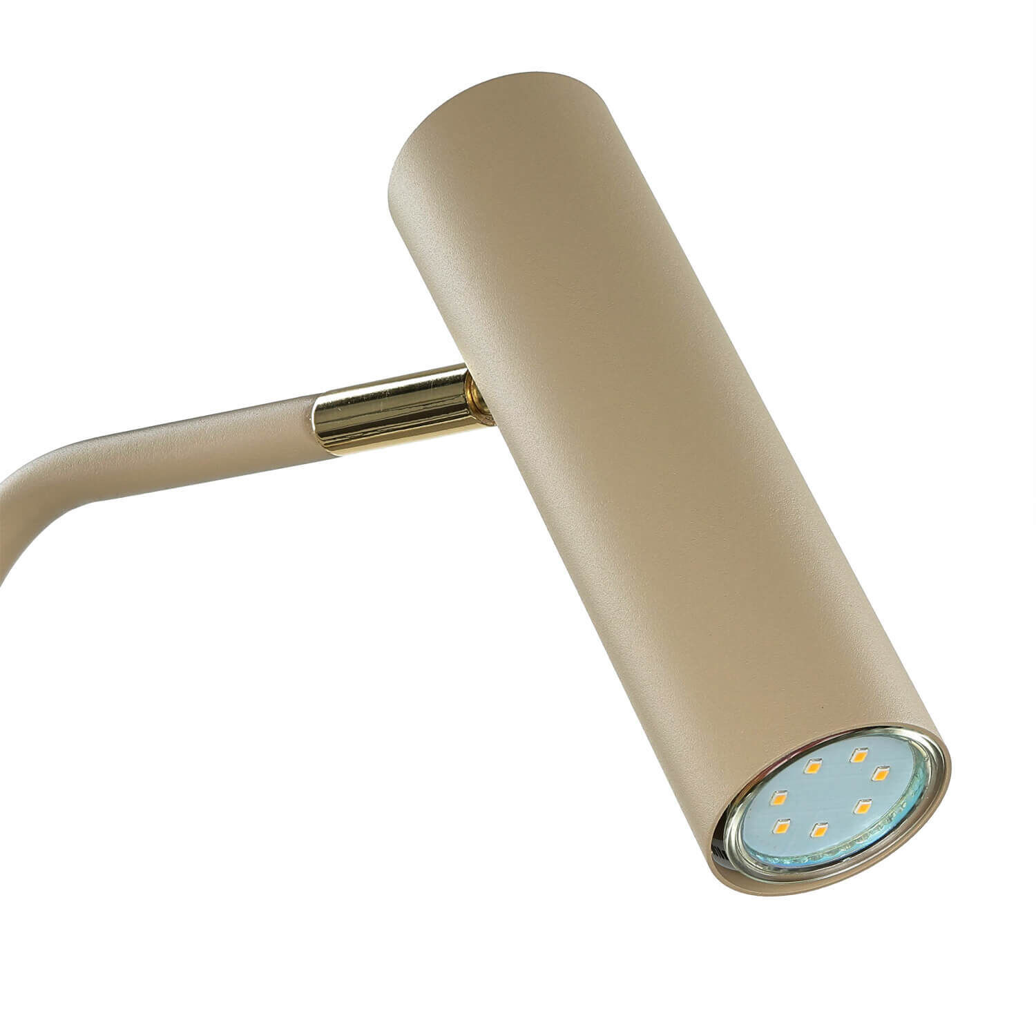 Lampadaire en métal GU10 ajustable 159 cm en beige or