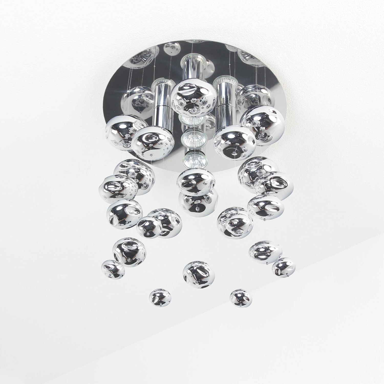 Lampe de salon moderne en cristal