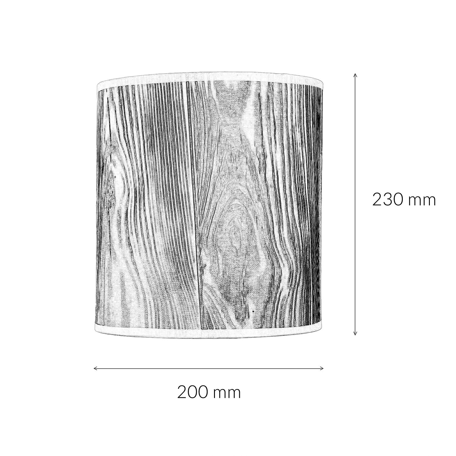 Applique murale tissu ALICE violet aspect bois loft design E27 Lampe, Lampenschirm