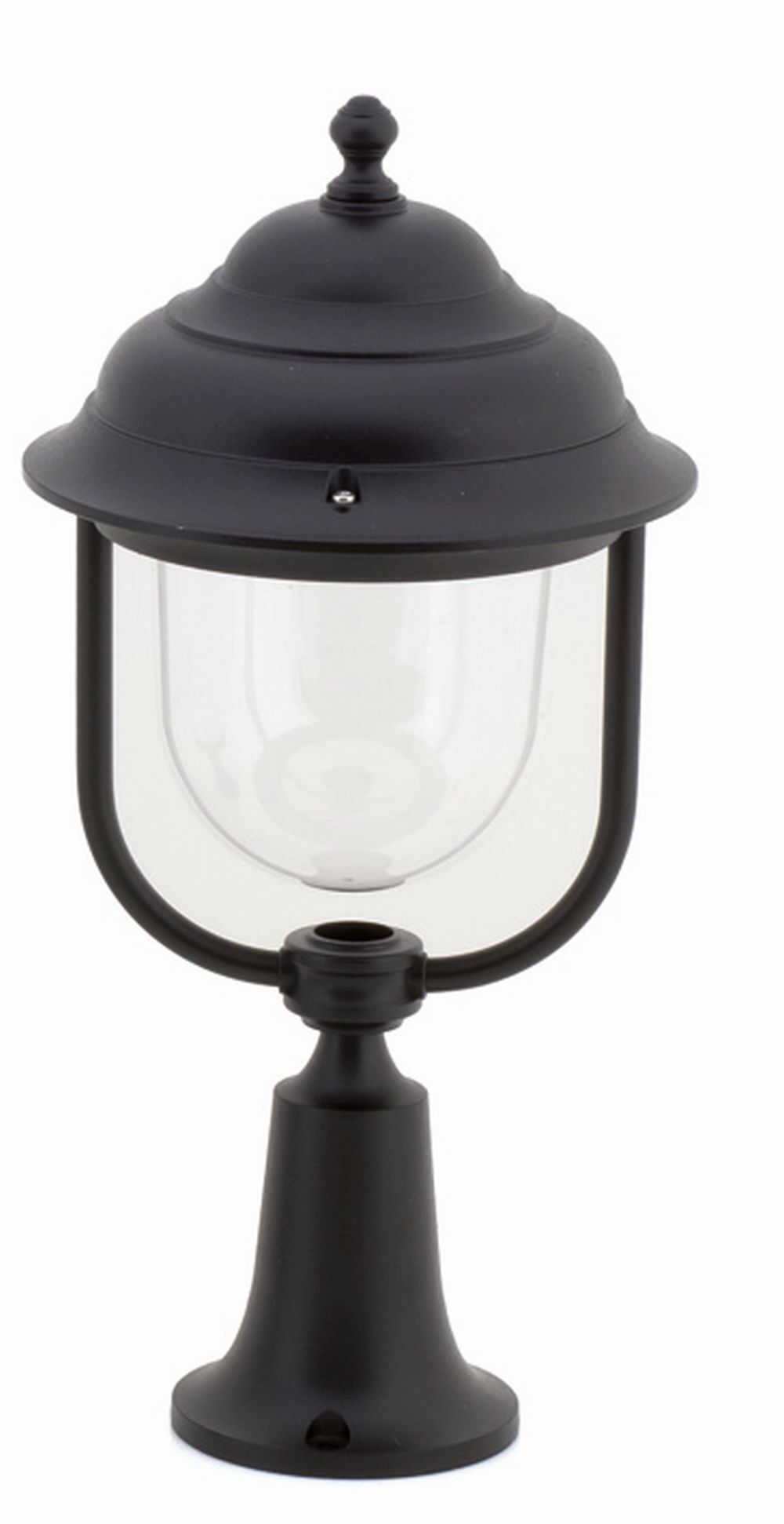 Lampe de socle extérieure Jardin Noir IP43 43 cm Rustique