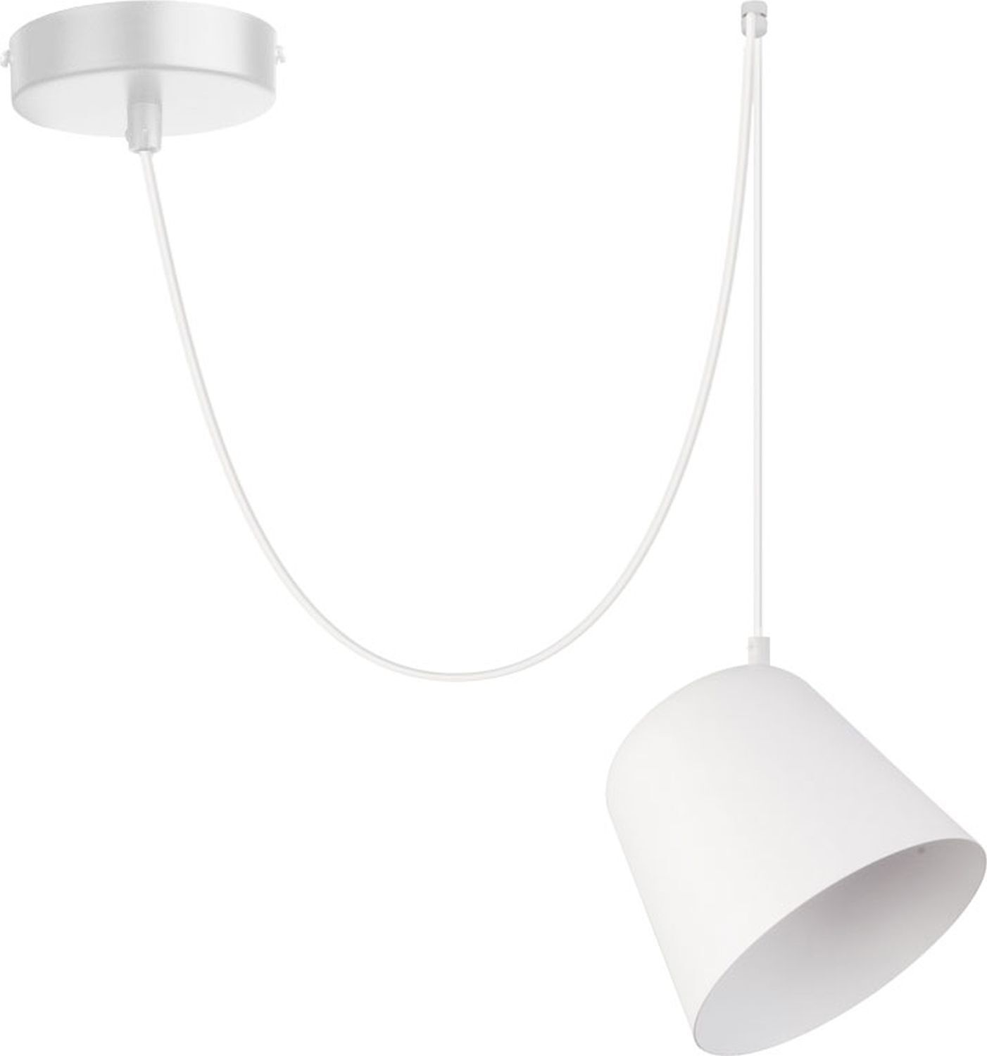 Suspension flexible Jawa longue suspension blanc