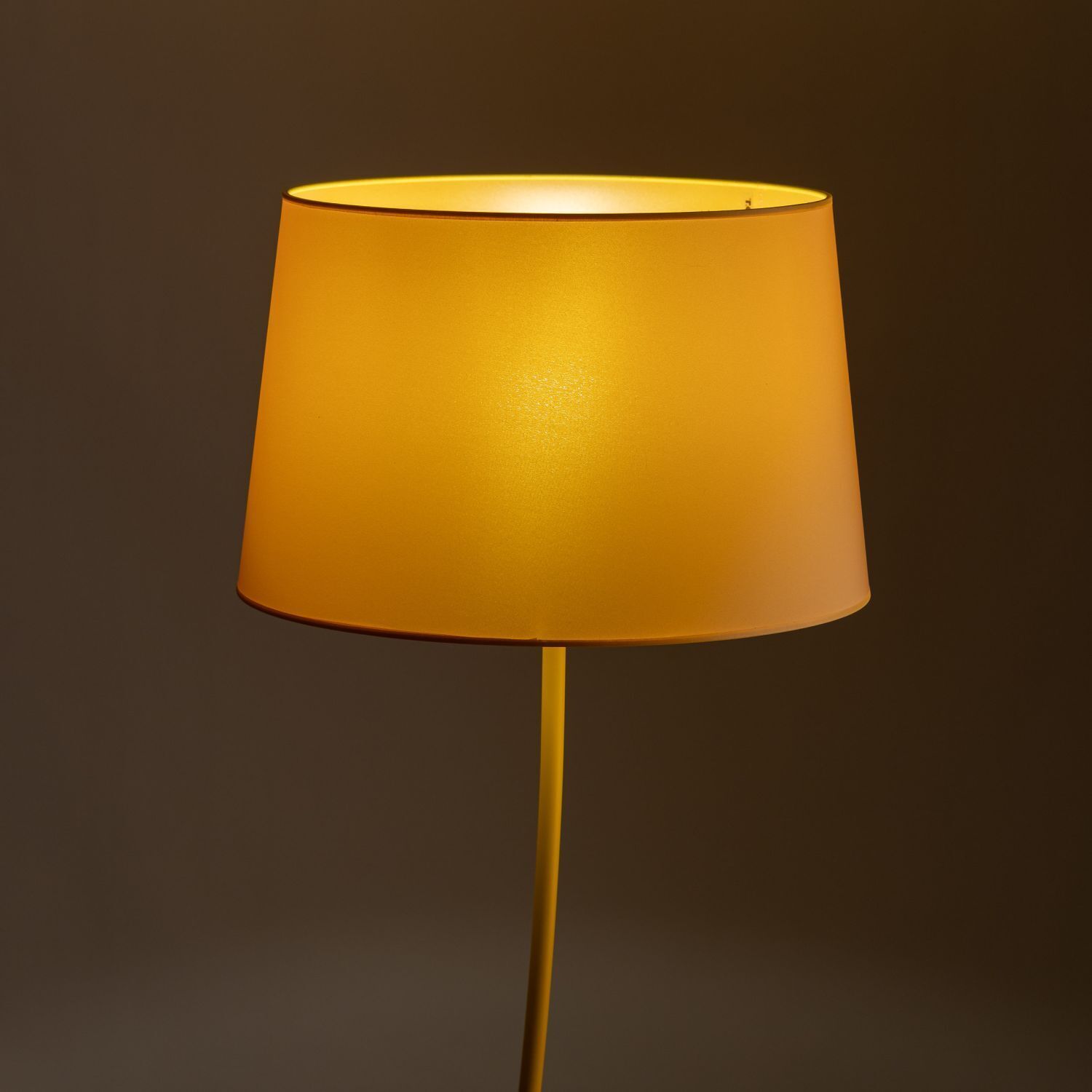 Lampe de chambre d'enfant jaune E27 150 cm petit tissu métal