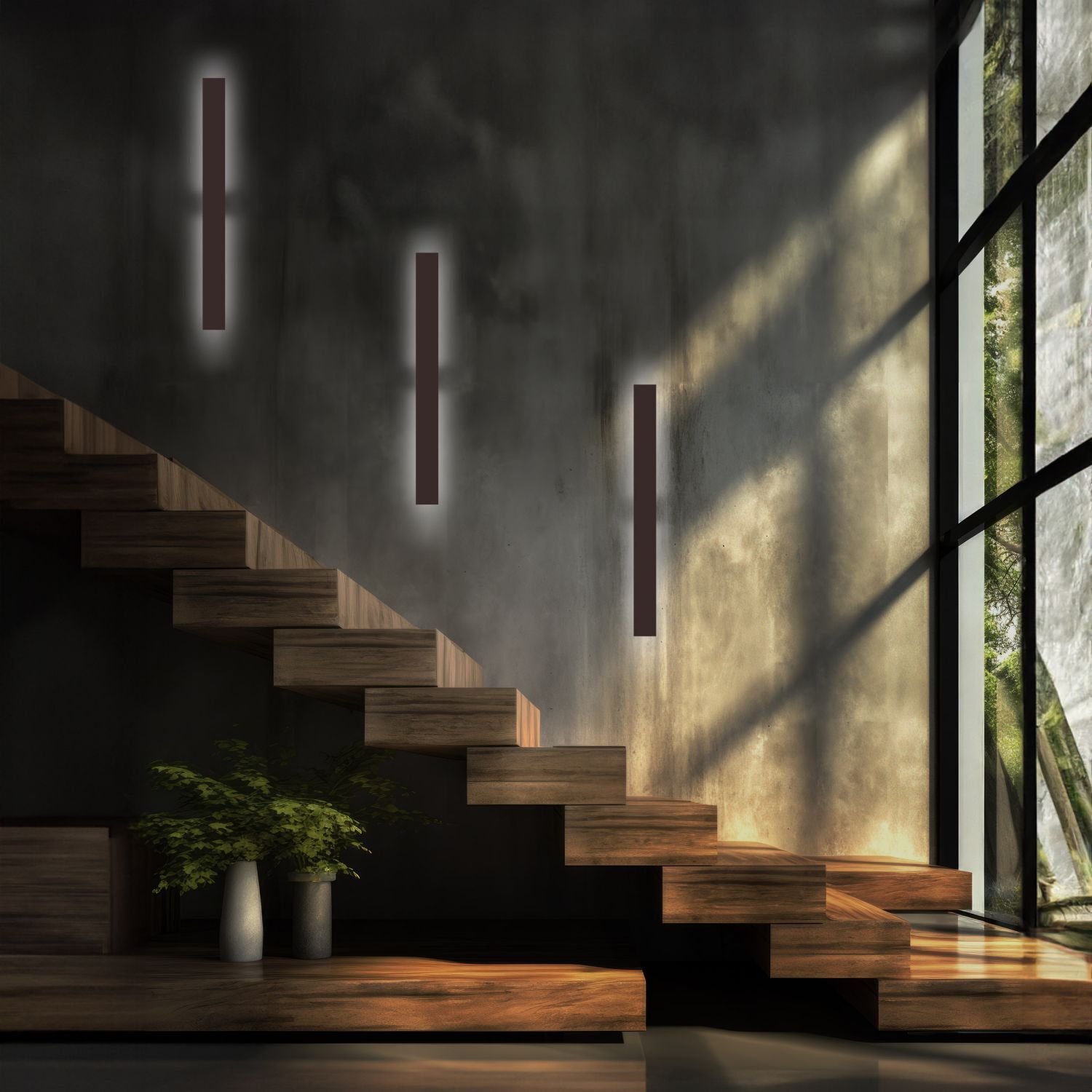 Haus, Wohnen, Treppe, Innenarchitektur, Handlauf