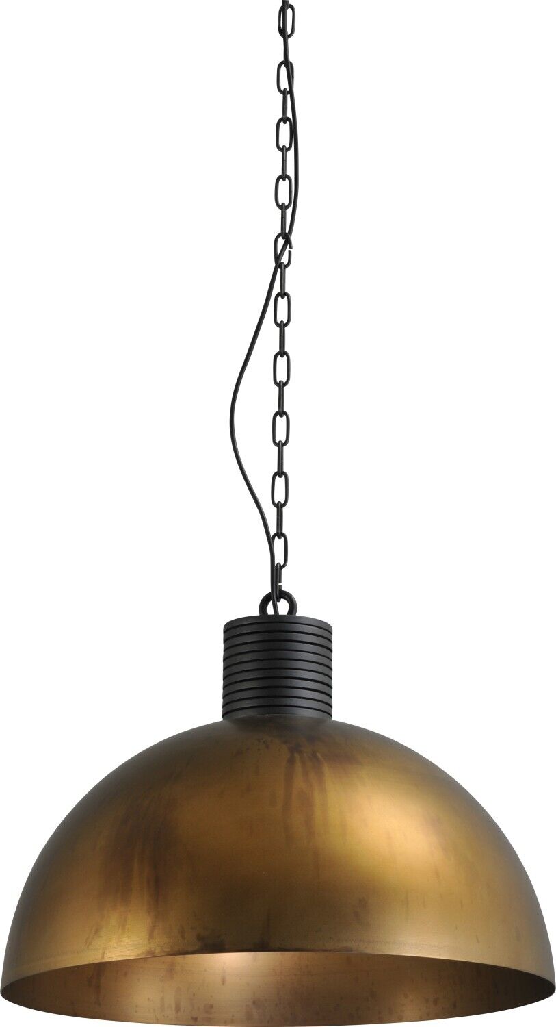 Lampe à suspendre design laiton antique grande Ø60cm LARINO