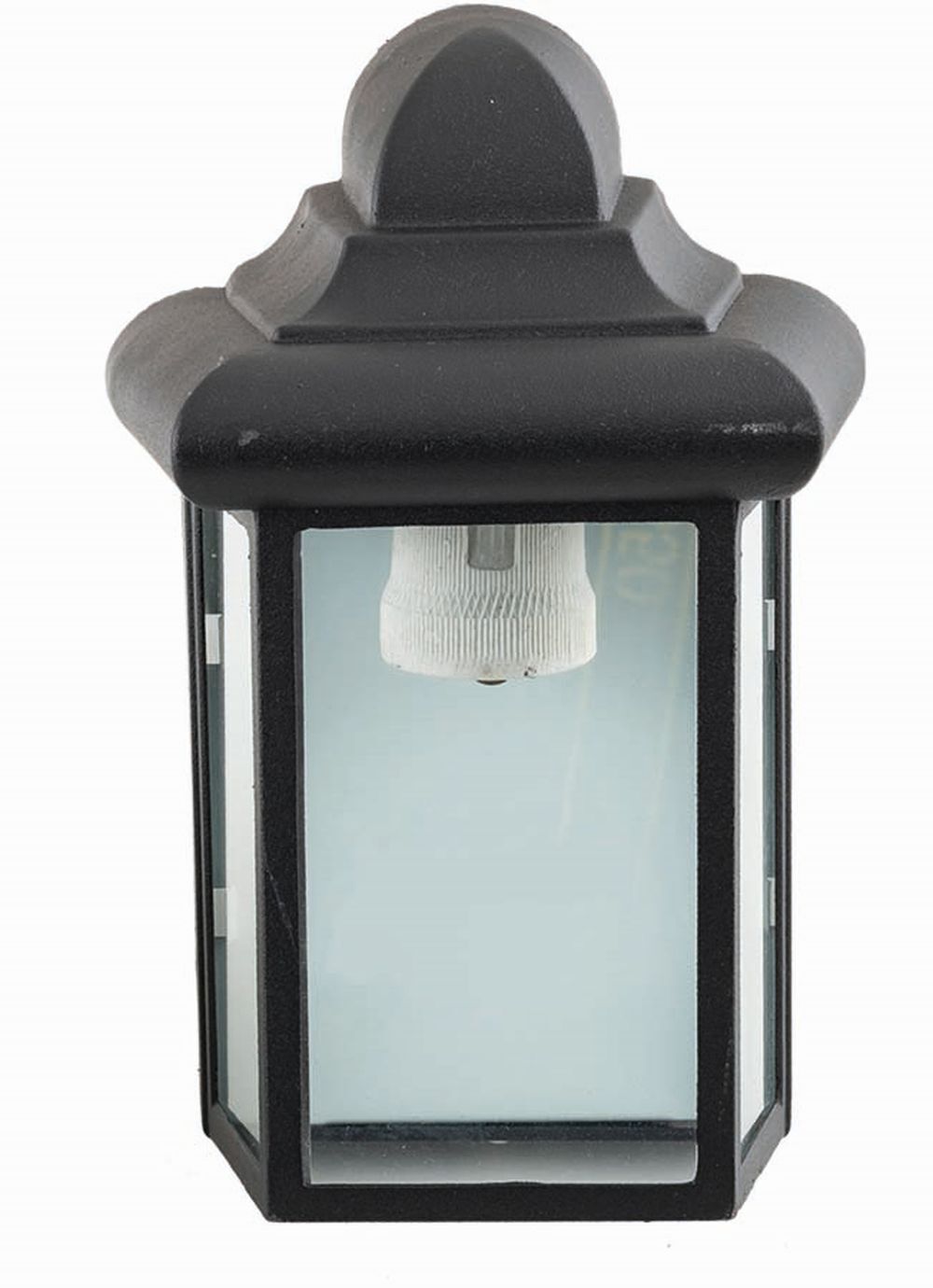 Außenlampe Schwarz E27 regengeschützt JOHNA Lampe, Laterne, Briefkasten, Leuchte