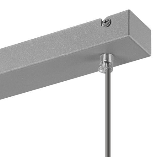 Elégante lampe à suspendre LAILA Gris Scandinave