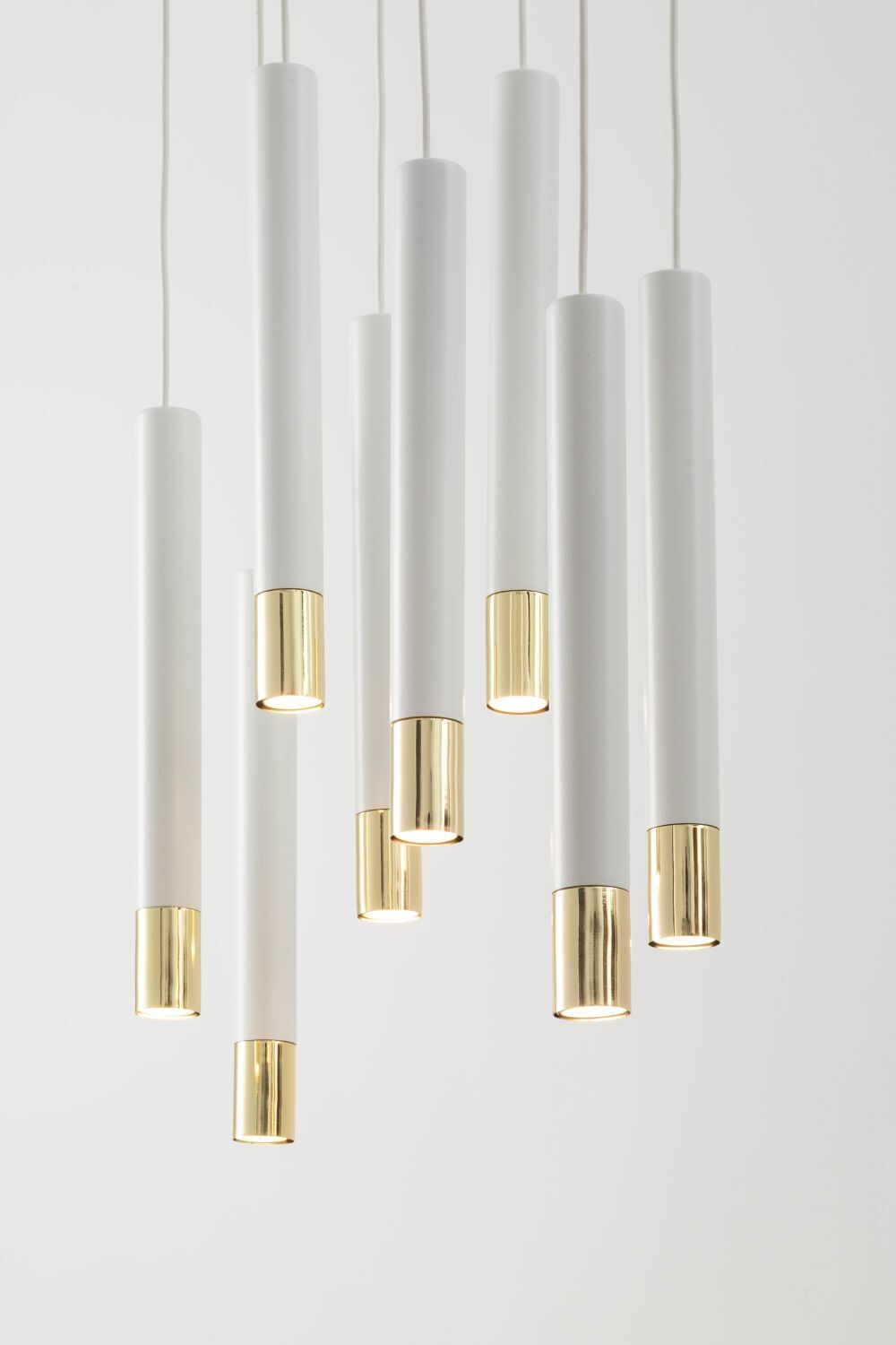 Suspension Blanc Or Moderne Métal Salle à manger