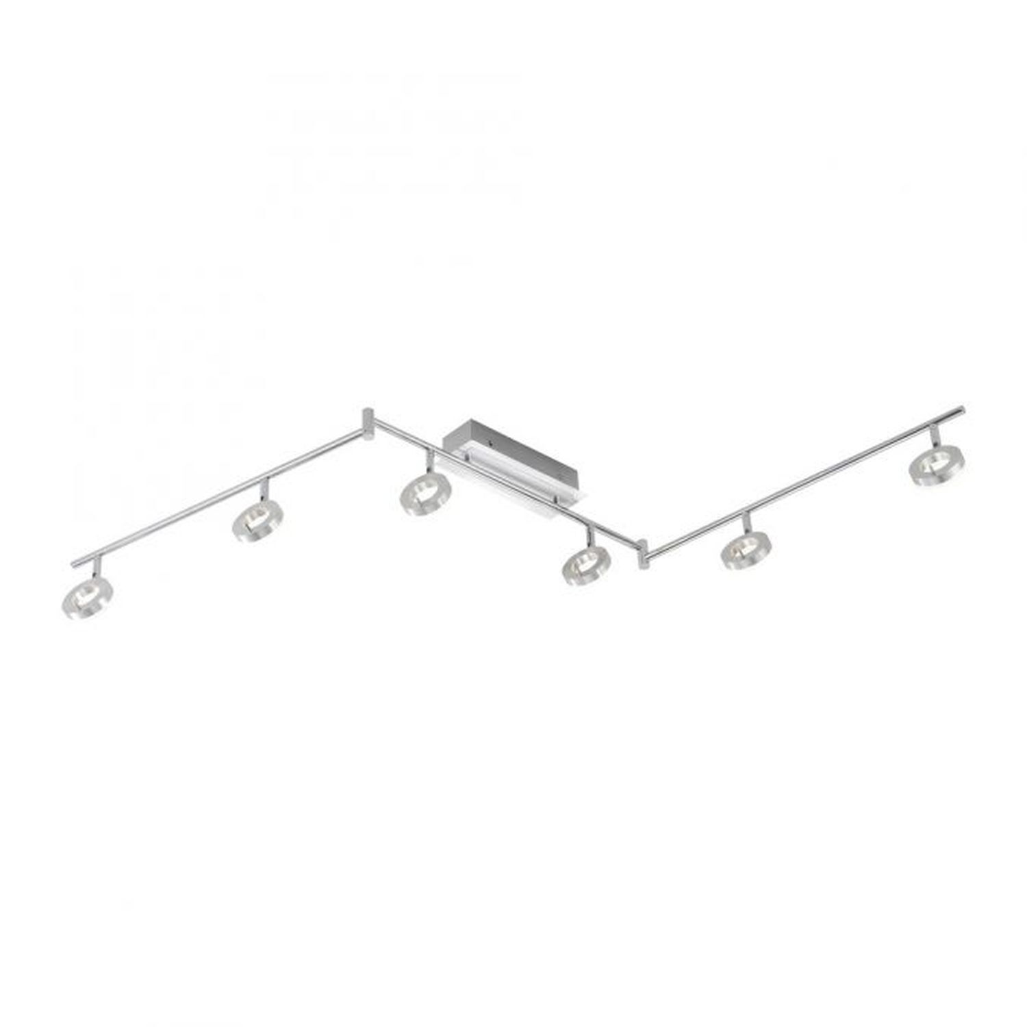 Beweglicher LED Deckenstrahler in Aluminium IP44 188 cm Beweglicher LED Deckenstrahler in Aluminium IP44 188 cm