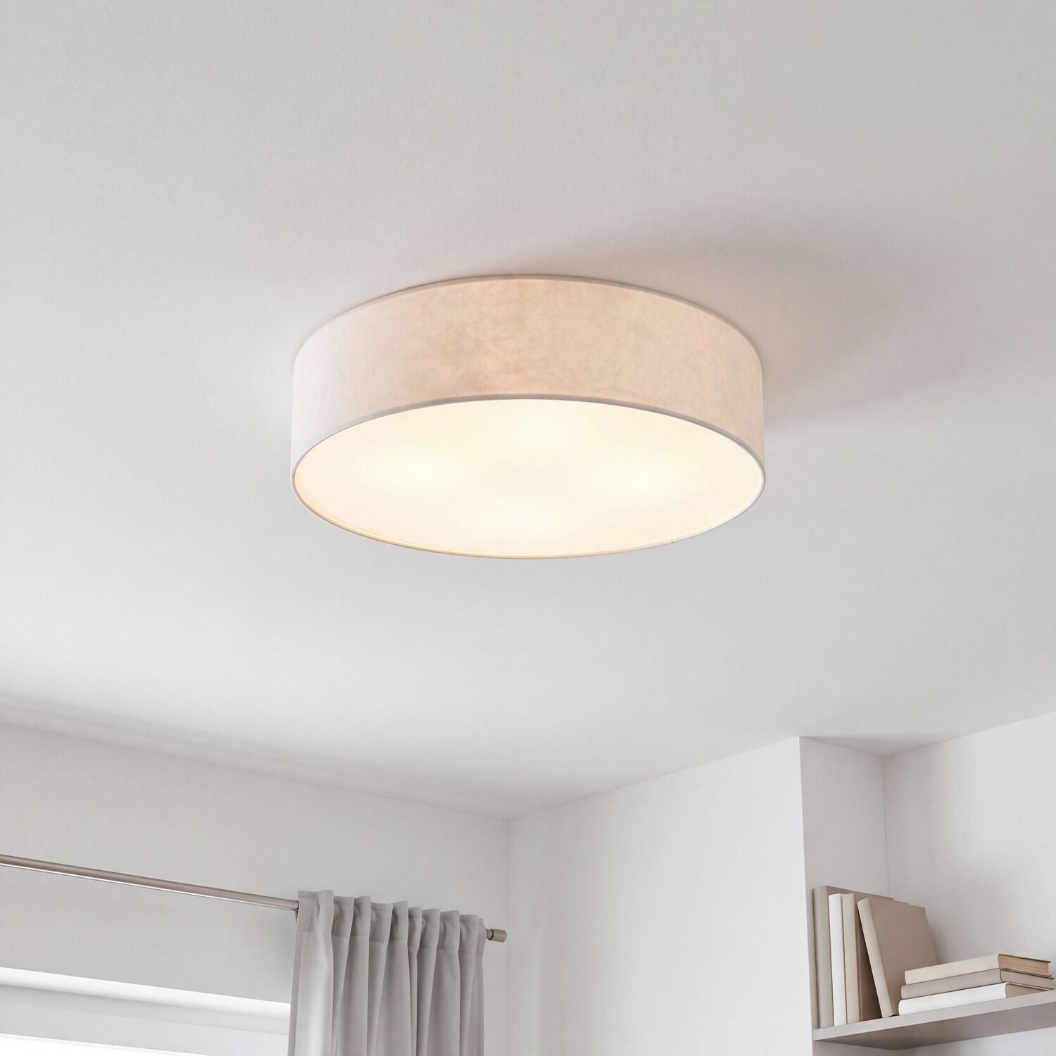 le50826-deckenleuchte-esszimmer-wohnzimmer-innen-metall-kunststoff-modern-3-flammig-e27-ip20-dimmbar-weiss-04 deckenleuchte, runder lampenschirm, hängelampe, heller licht, zimmer iluminação