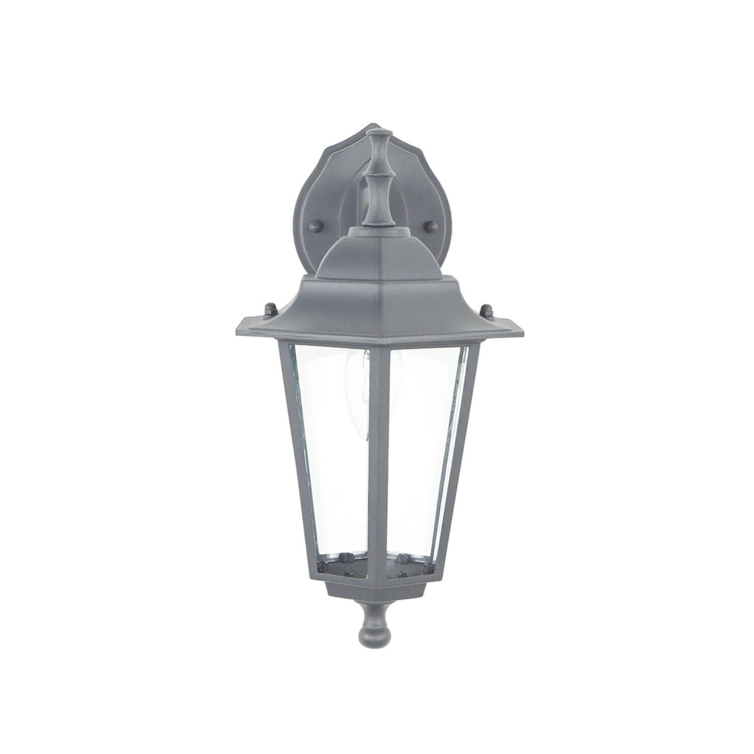 Lampe d'extérieur rustique anthracite IP44 PARIS