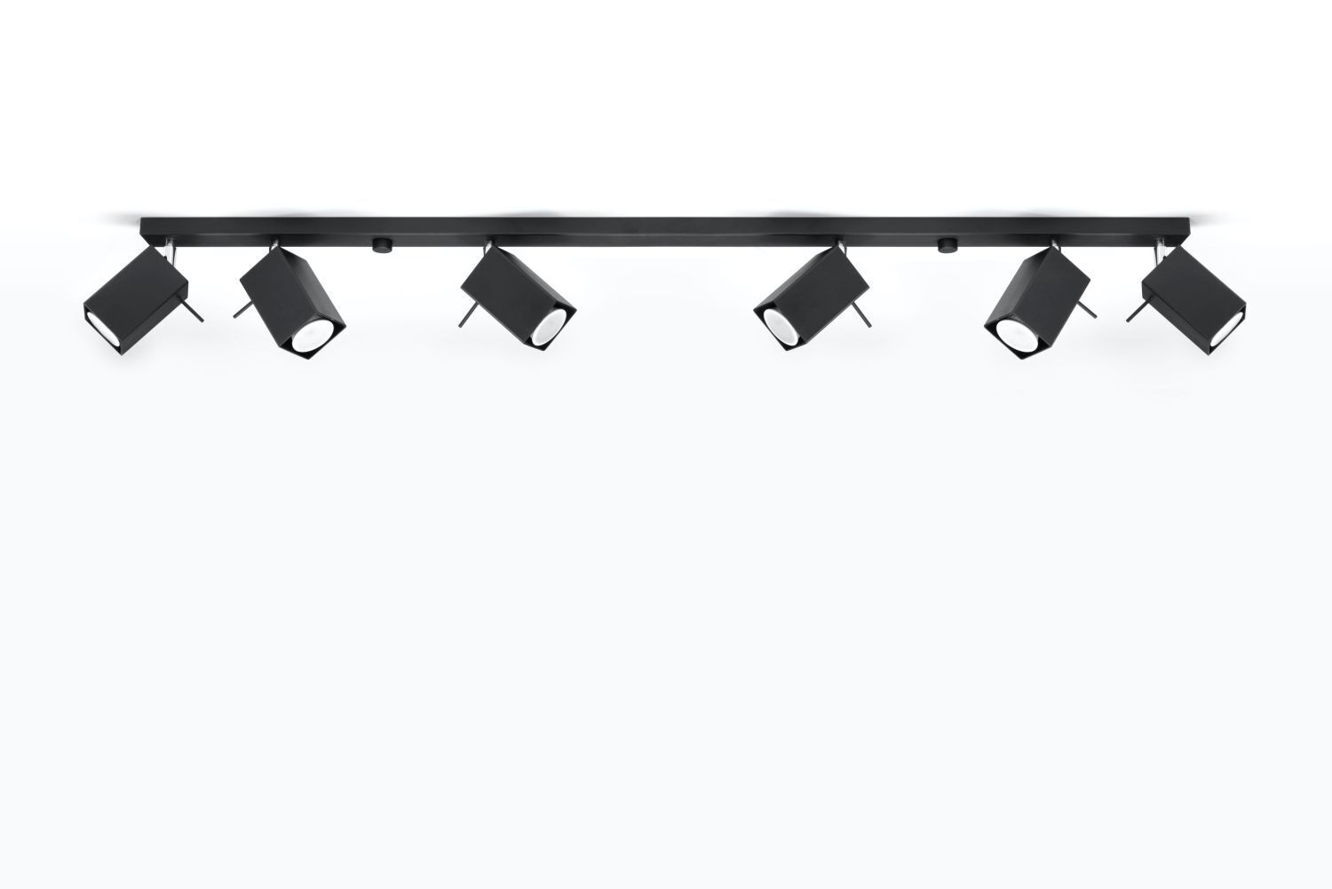 Projecteur de plafond noir FALERIA 120 cm de long 6x GU10