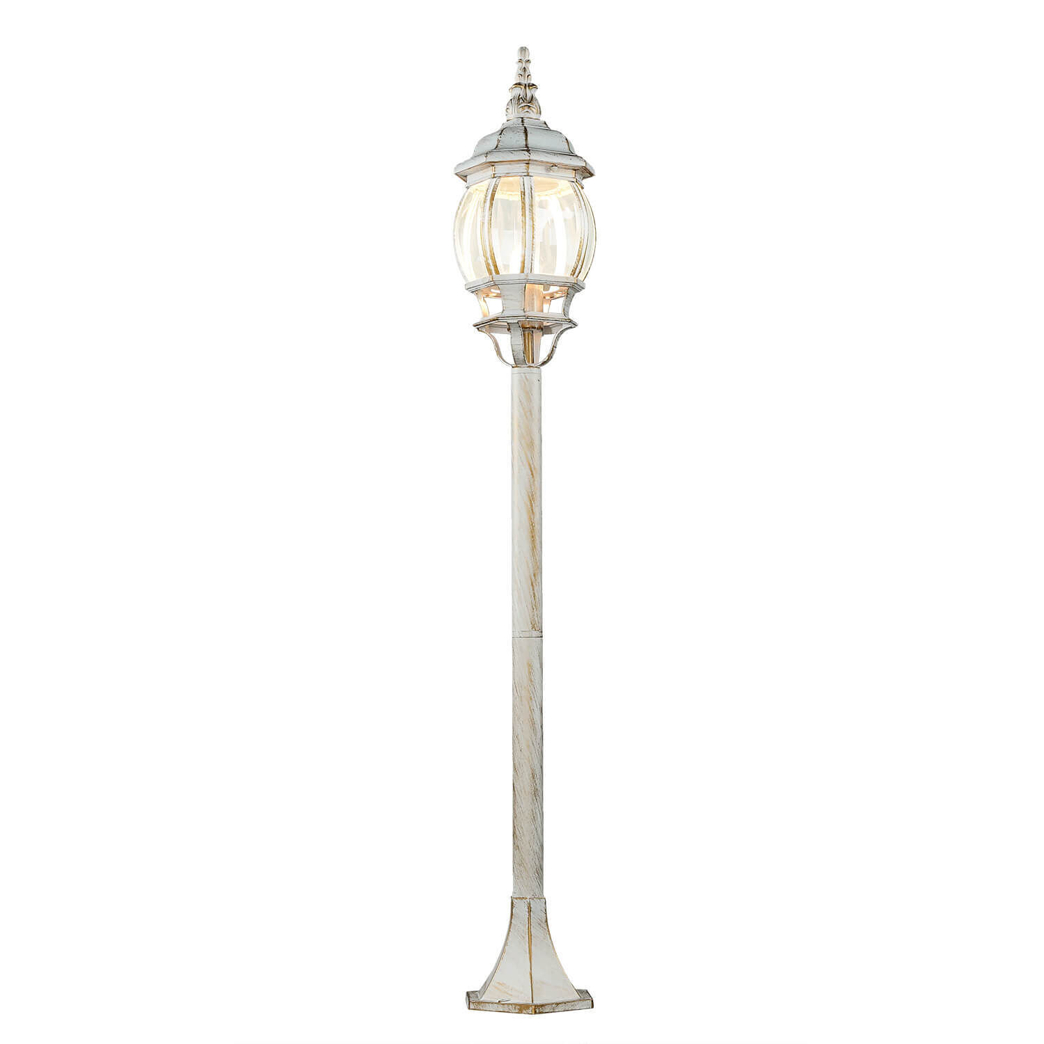 Lampe d'allée extérieure Jardin Blanc 115,5 cm résistant à la pluie BREST