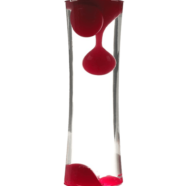 Stundenglas, Sanduhr, rotes Gewässer, Glas, hoch