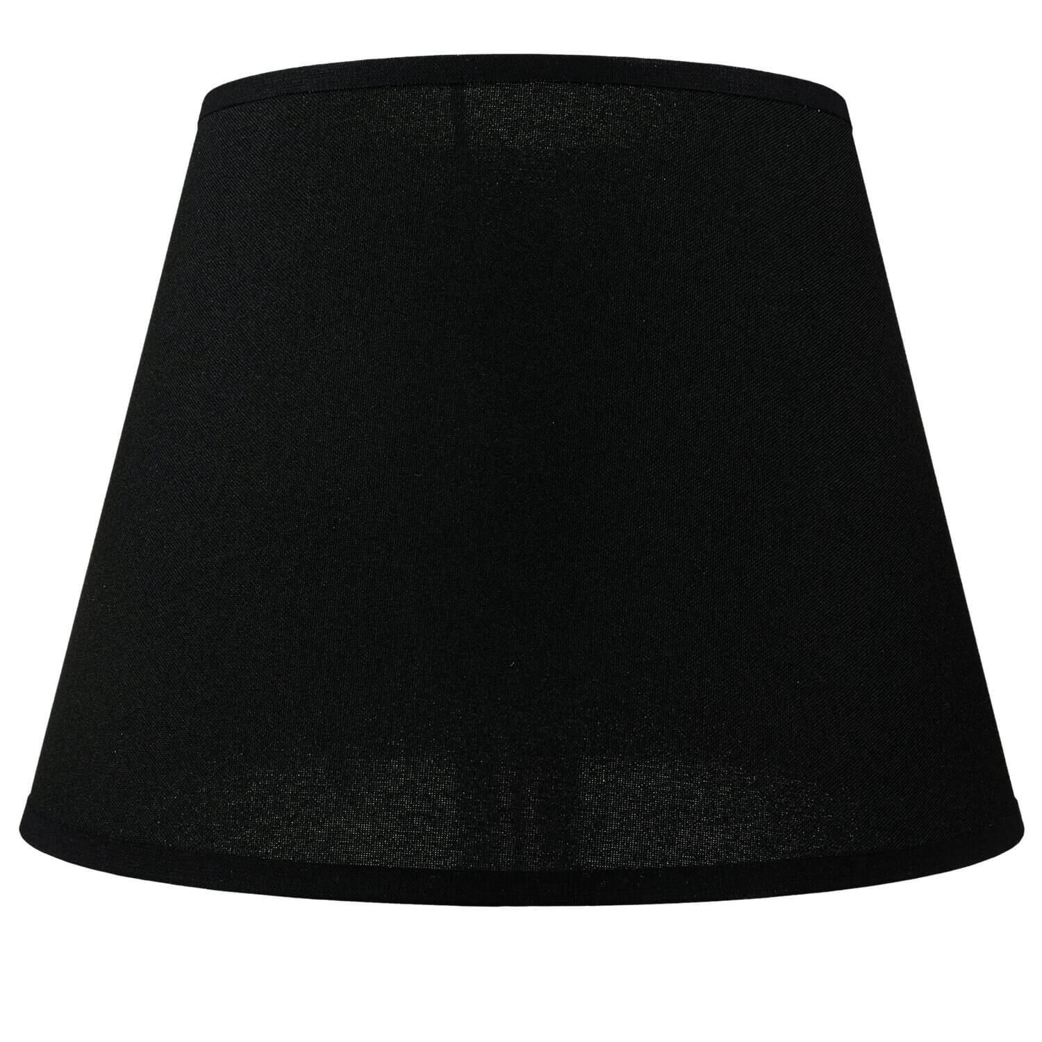 Abat-jour Tissu pour lampe de table Noir E14