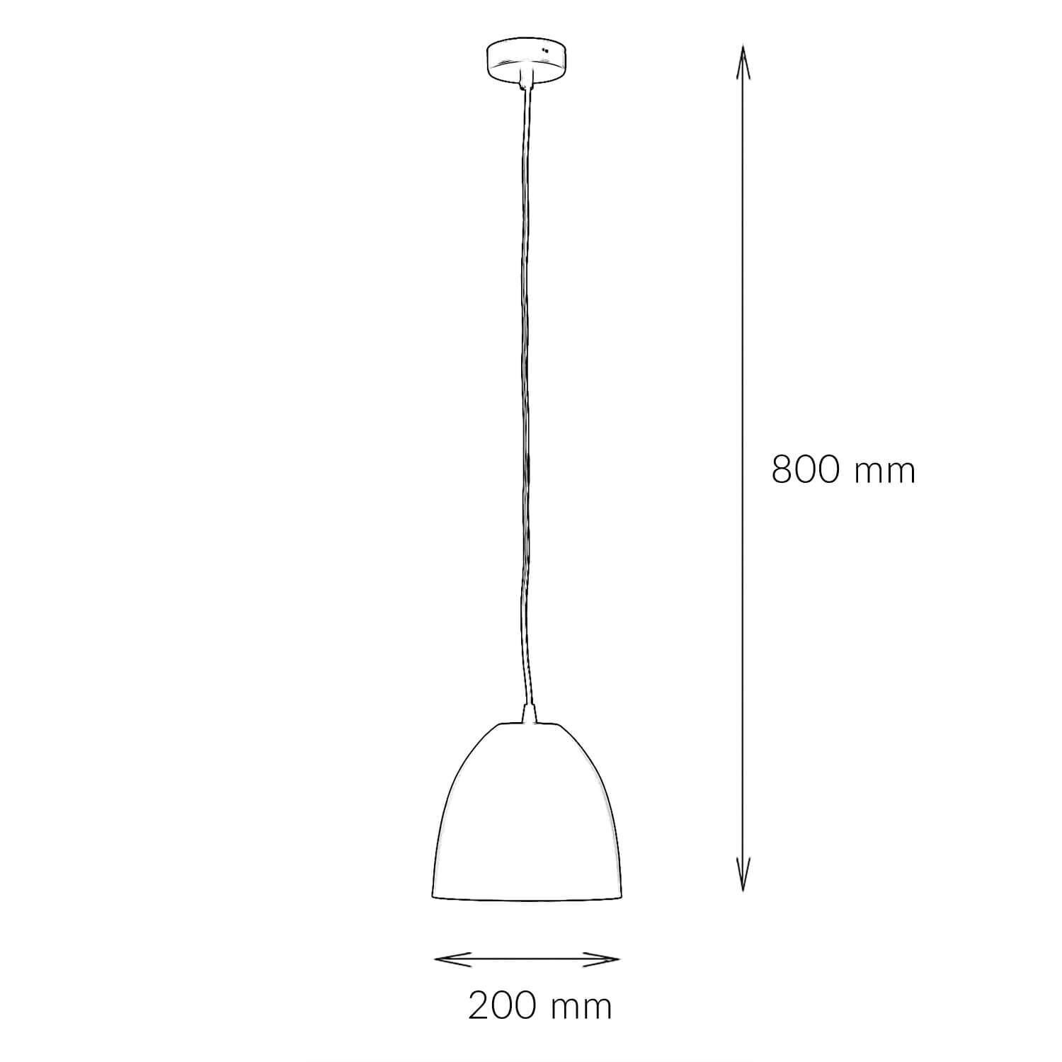 Lampe à suspendre Noir intérieur Blanc Rétro ronde Table à manger