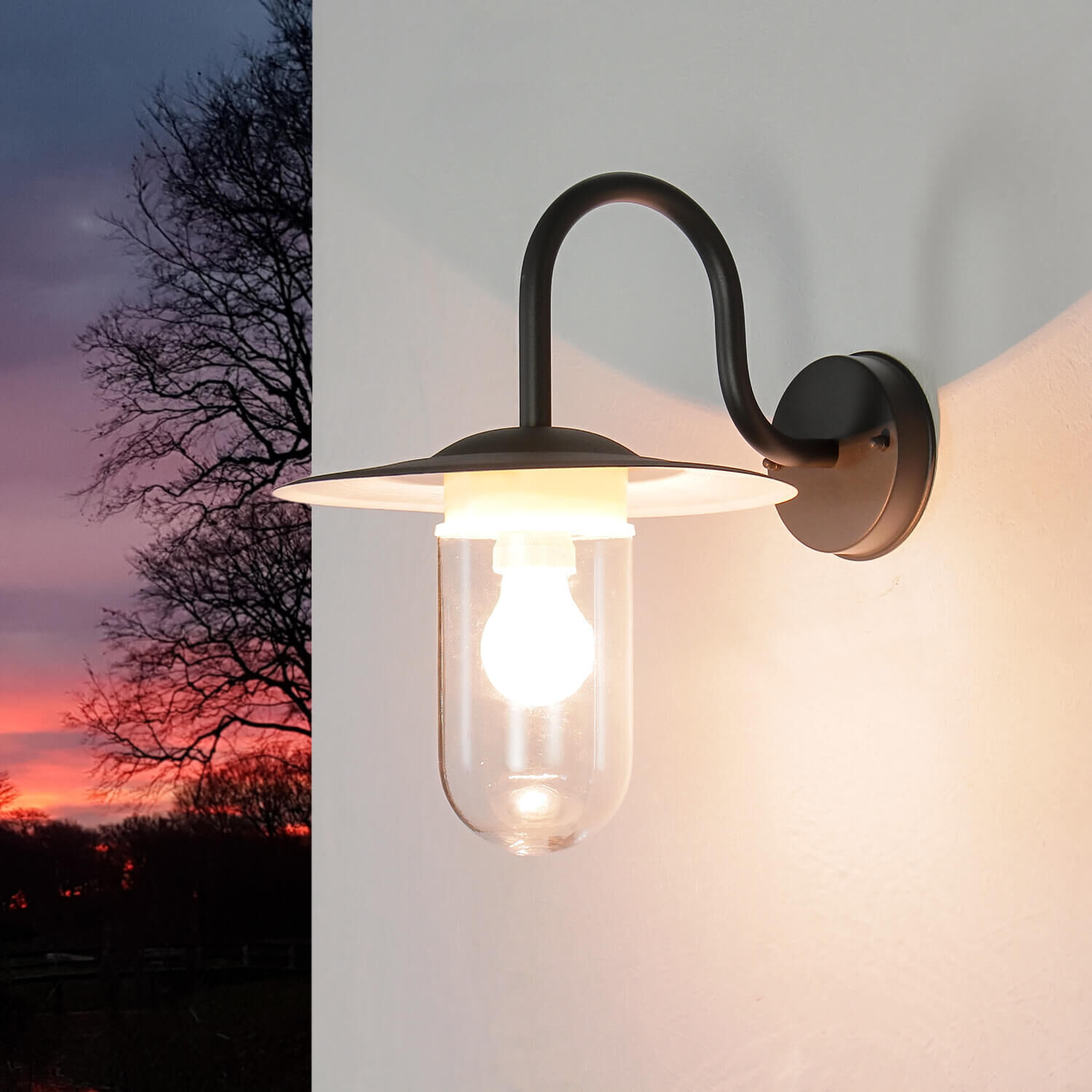 Maritime Wandlampe für Außen E27 IP44 GÖTEBORG Leuchte