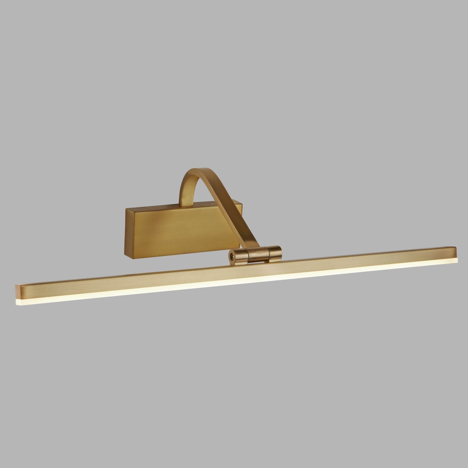 Lampe à tableau étroite LED ajustable en laiton L : 51 cm