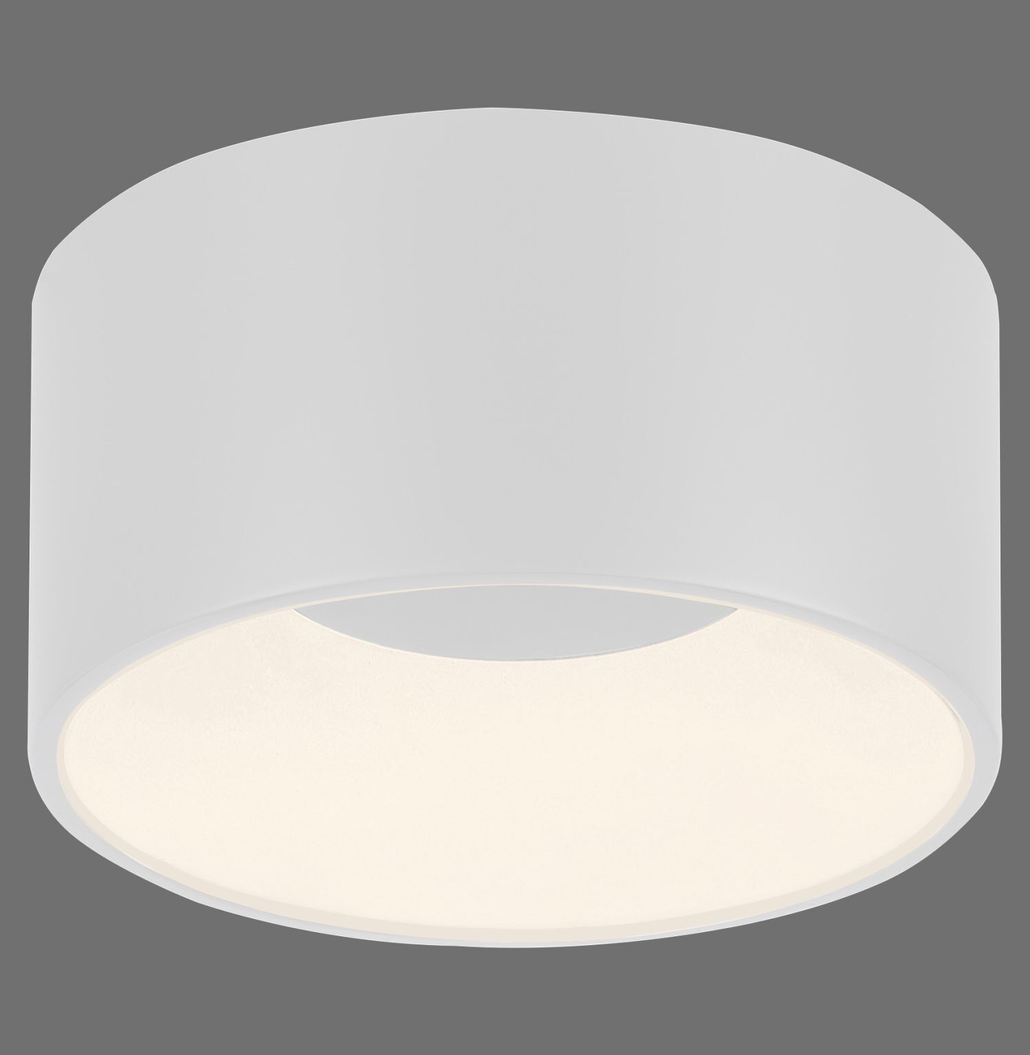 Lampe de plafonnier ronde LED blanc Ø16 cm 13 W 1500 lm dimmable
