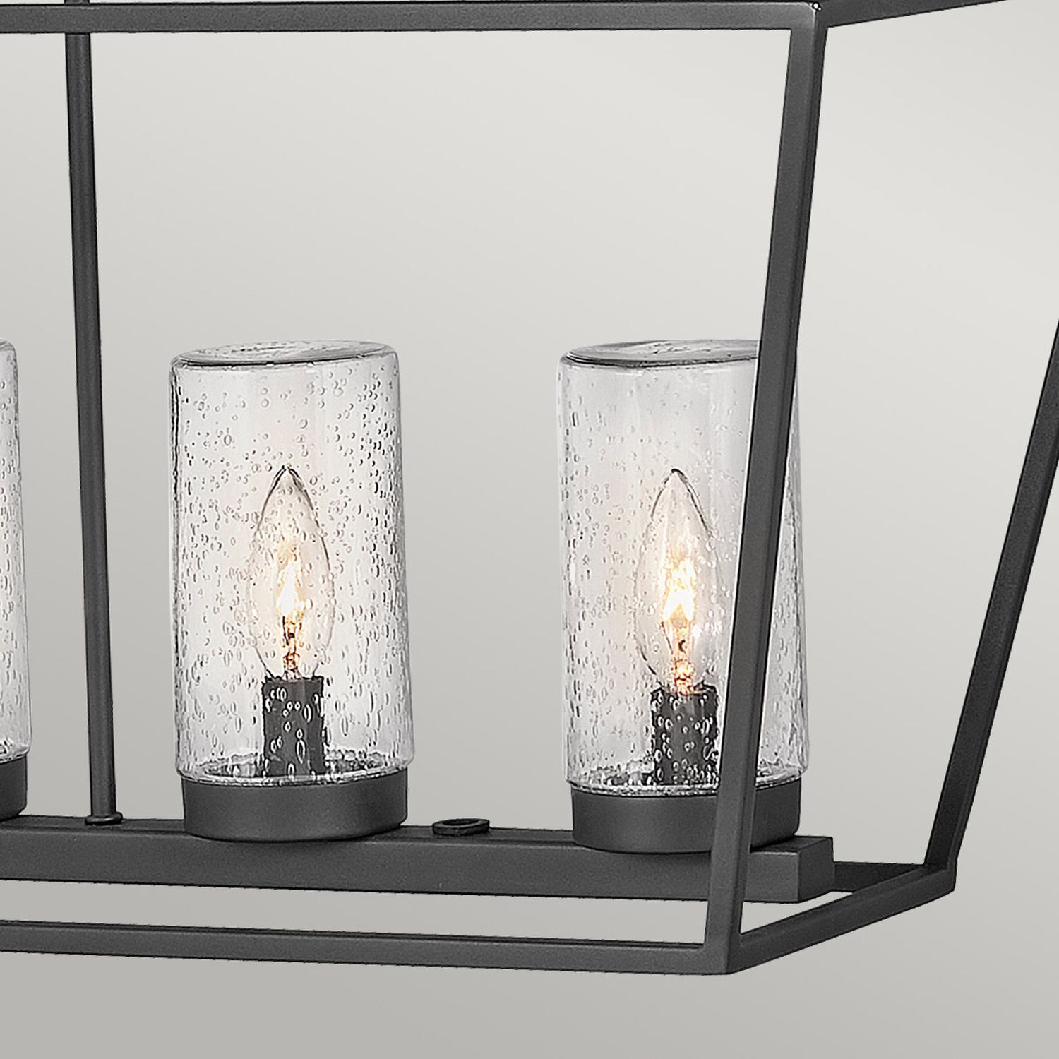 Suspension extérieure 101,6 cm de long E14 IP44 Noir Vintage