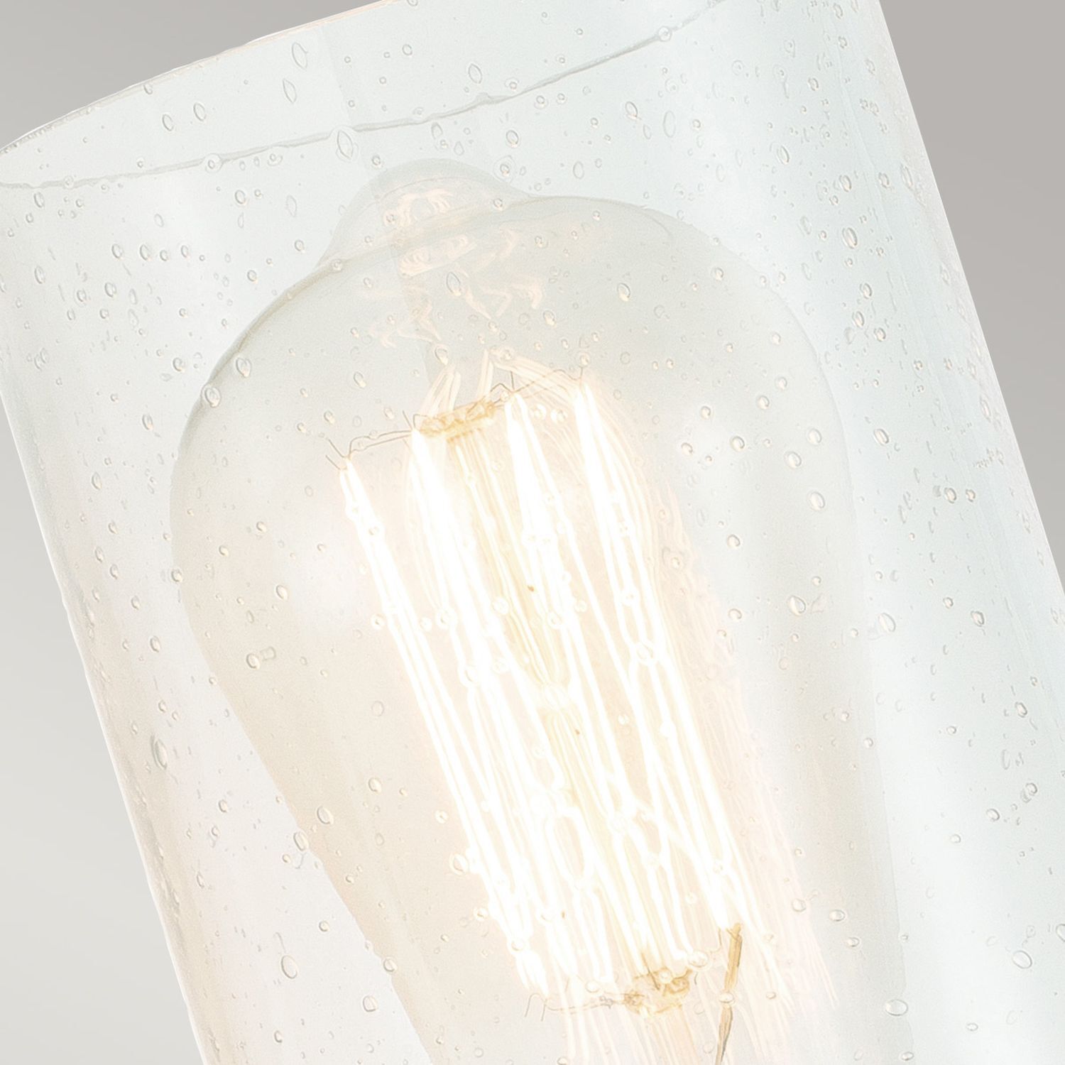 Petite lampe murale en métal verre de pluie 27,1 cm de haut en laiton