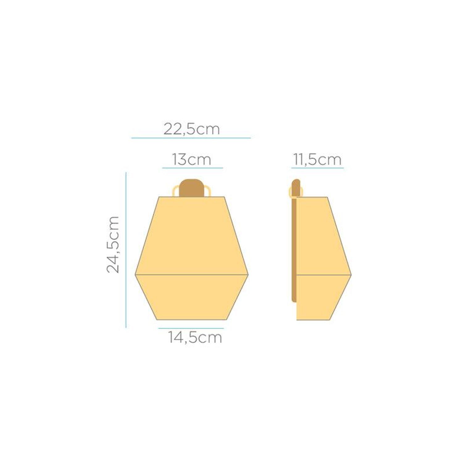 Applique LED sans fil IP54 H : 24,5 cm rotin extérieur variateur de lumière