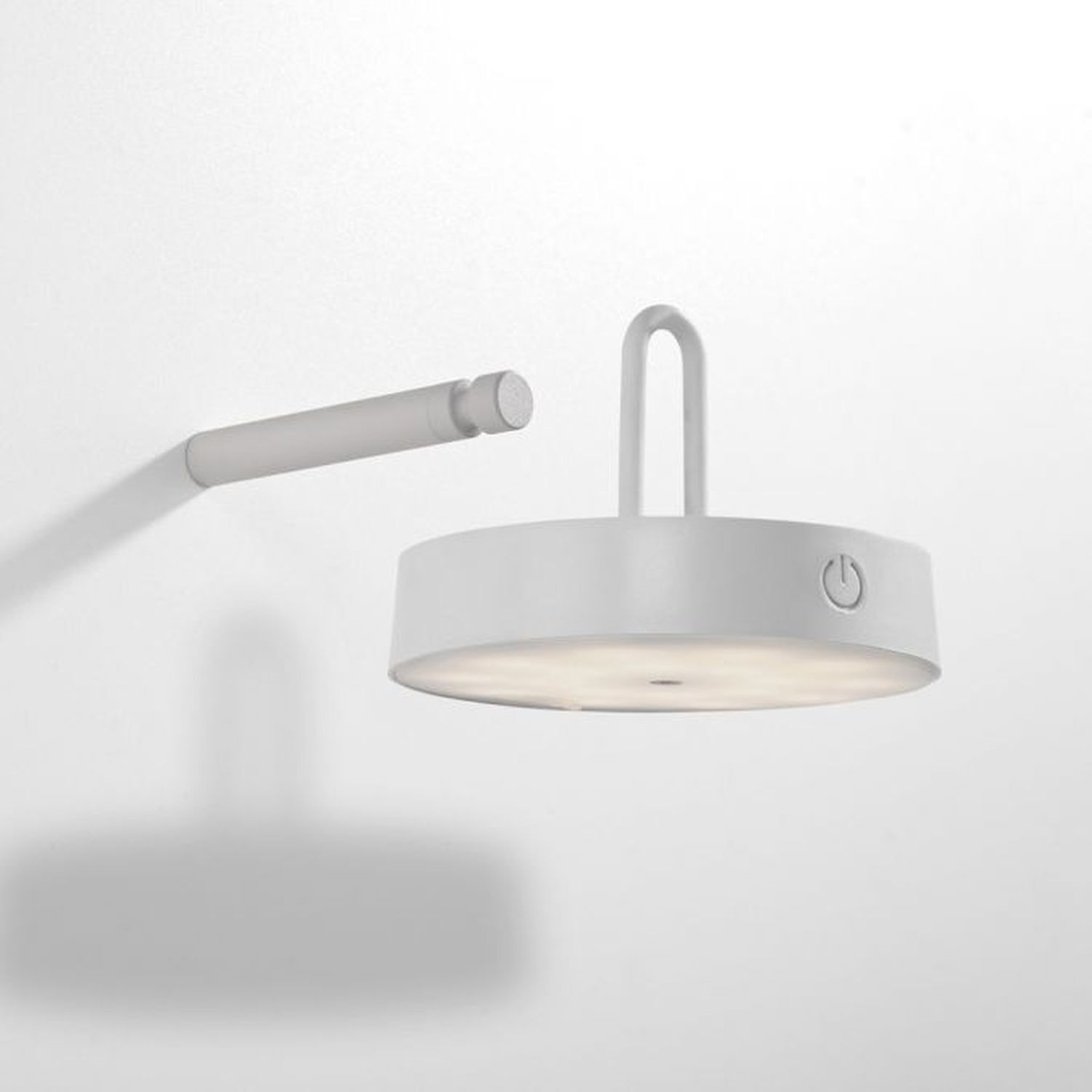 Applique LED Variateur Interrupteur tactile IP44 130 lm Blanc