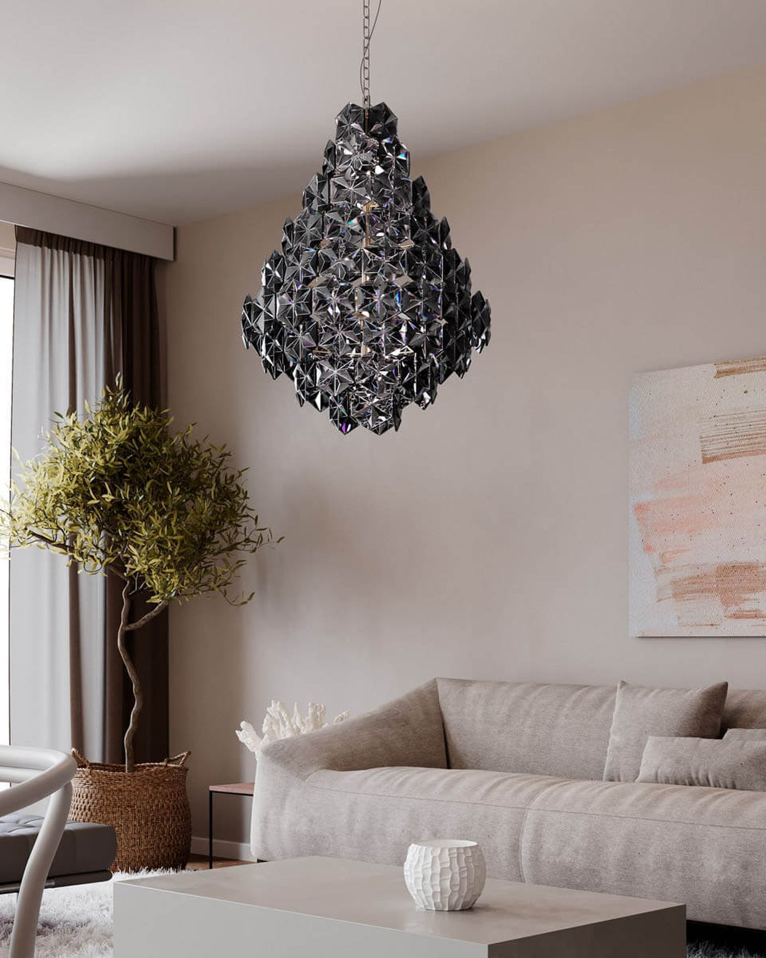Leuchter, Lampe, Wohnzimmer, Dekoration für Zuhause, Innenarchitektur