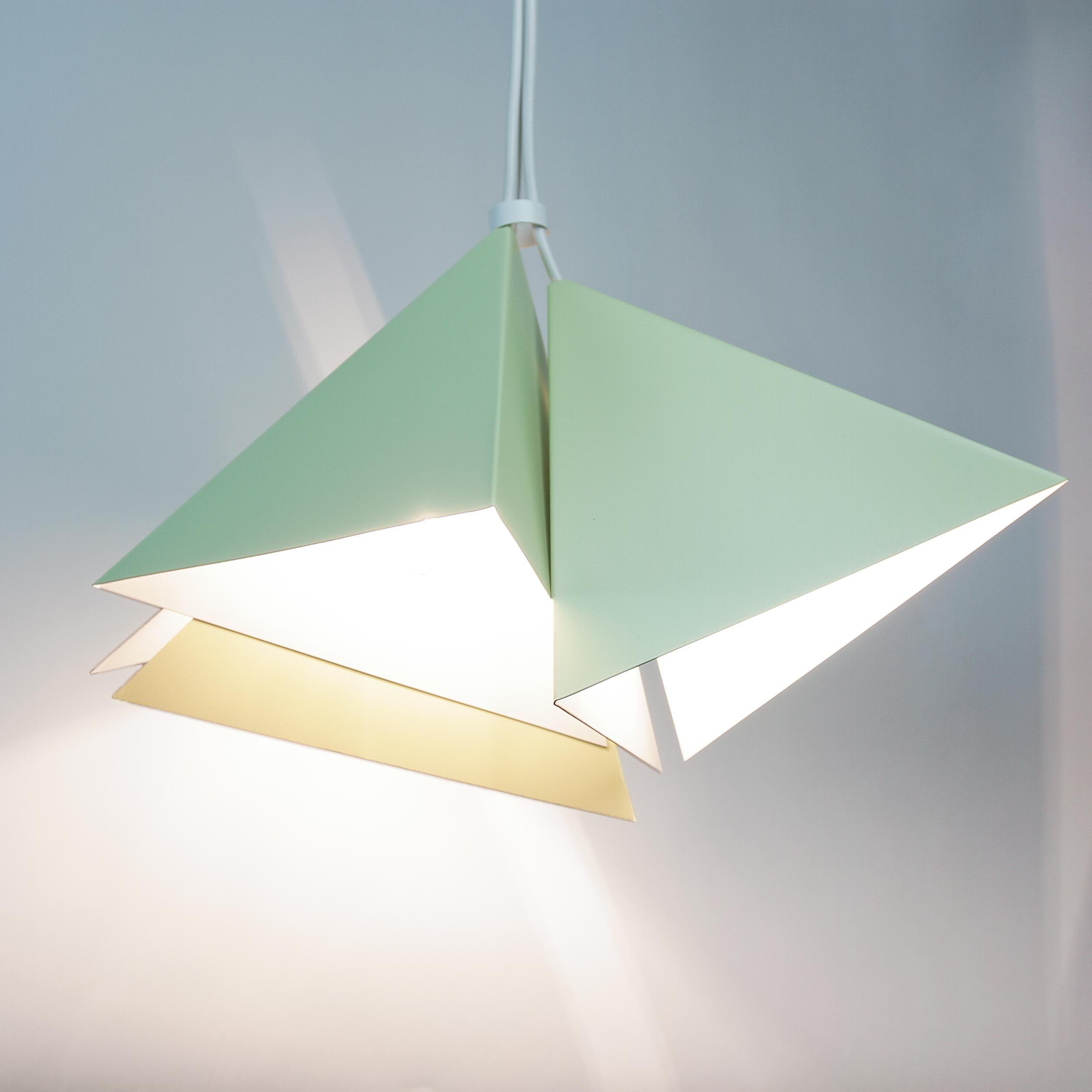 Lampe à suspendre Moderne Vert pour la cuisine Lampe