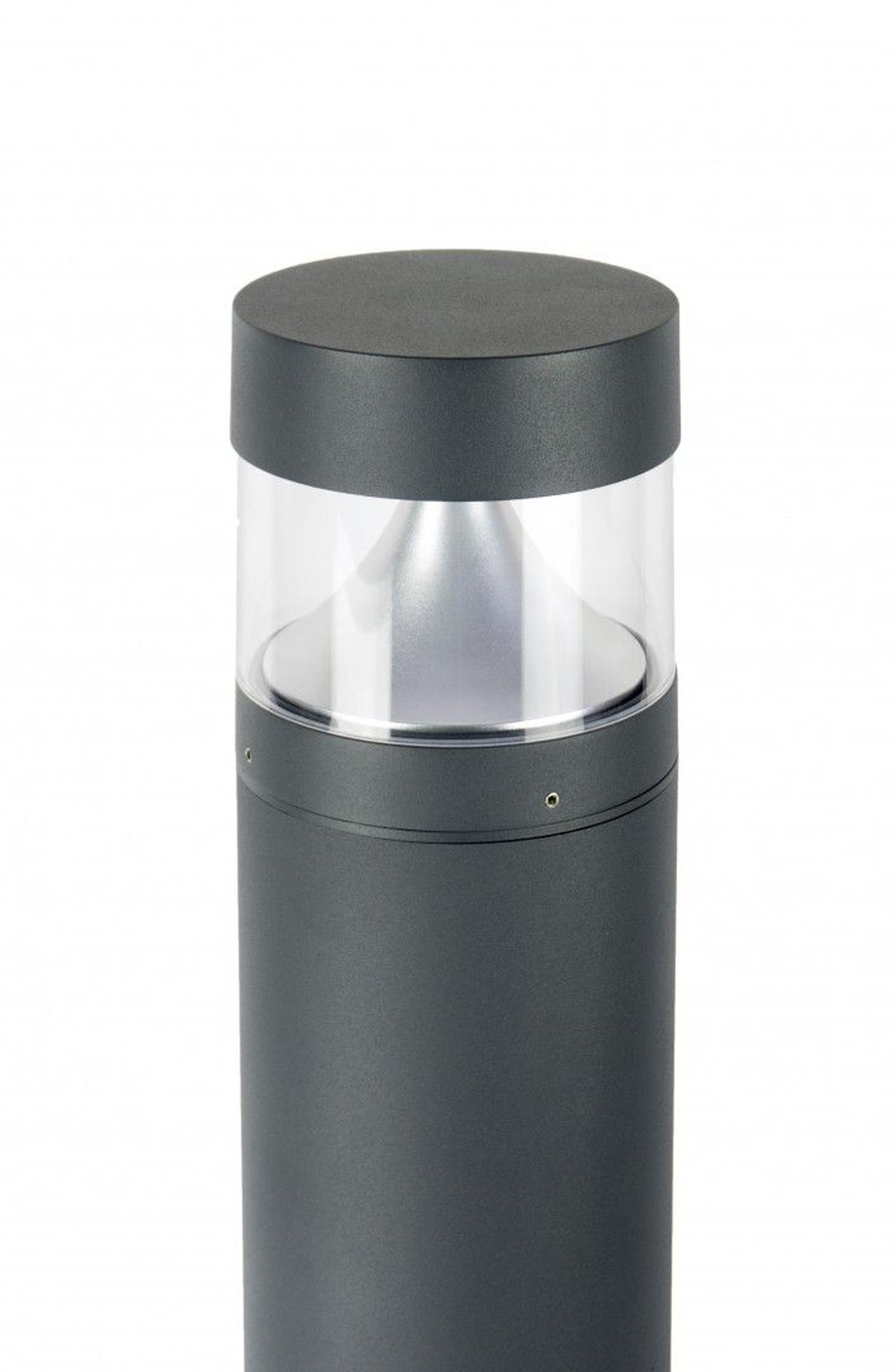 Borne d'éclairage LED en aluminium gris foncé IP65 98 cm