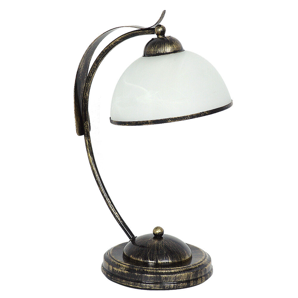 Lampe de table KORFU en laiton antique