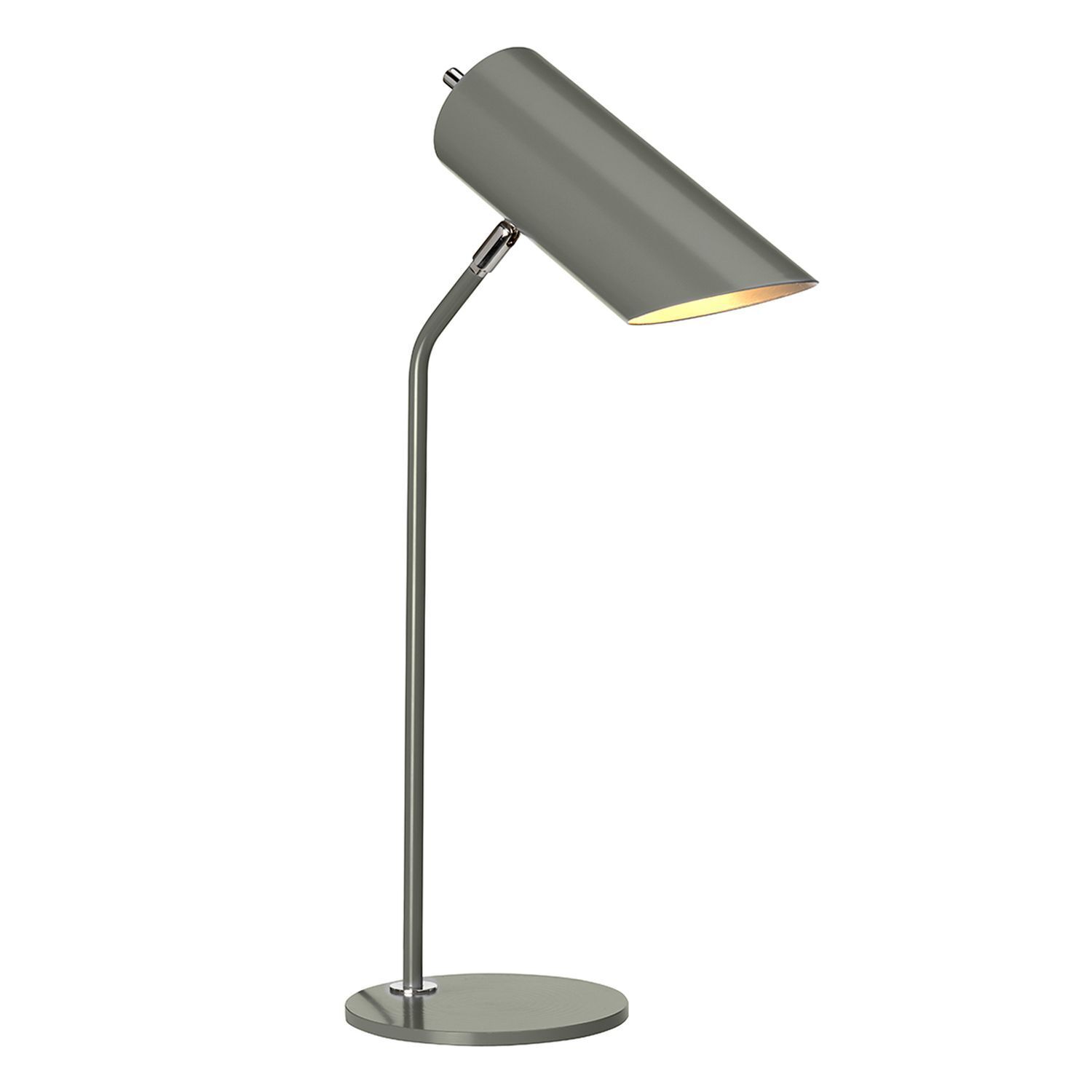 Lampe de bureau LEYRE Gris H:58cm Lampe design